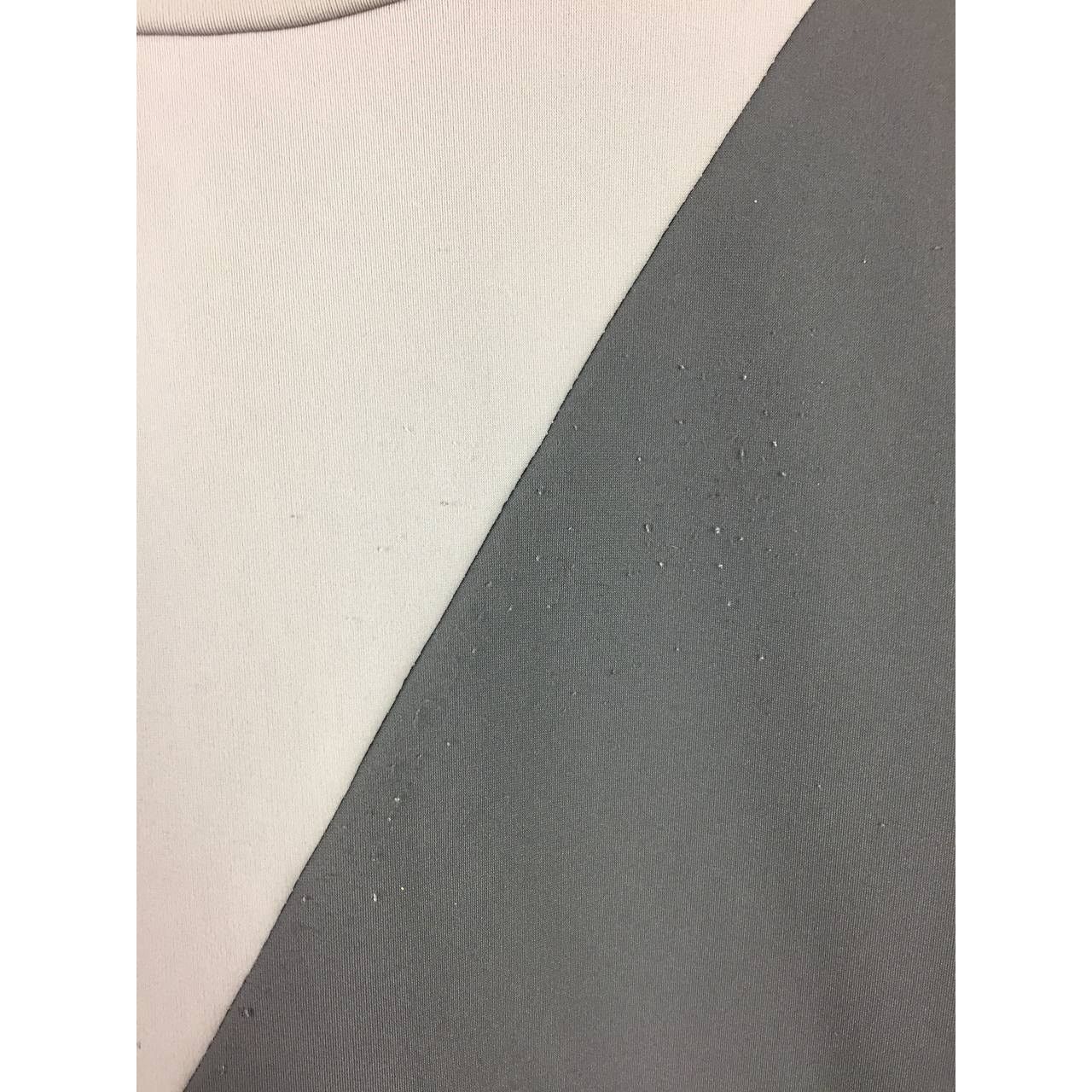 Japanese Brand ETHOSENS Geometric Pattern Cut And Sew Nylon Tee Size US M / EU 48-50 / 2 - 4 Thumbnail