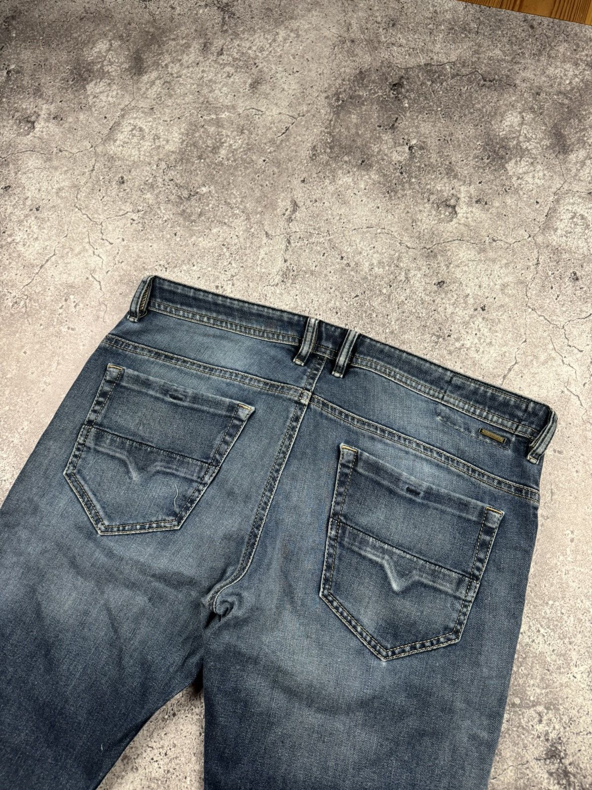 Diesel VINTAGE DIESEL DENIM DISTRESSED SHORTS JAPAN STREETWEAR Y2K Size US 36 / EU 52 - 2 Thumbnail