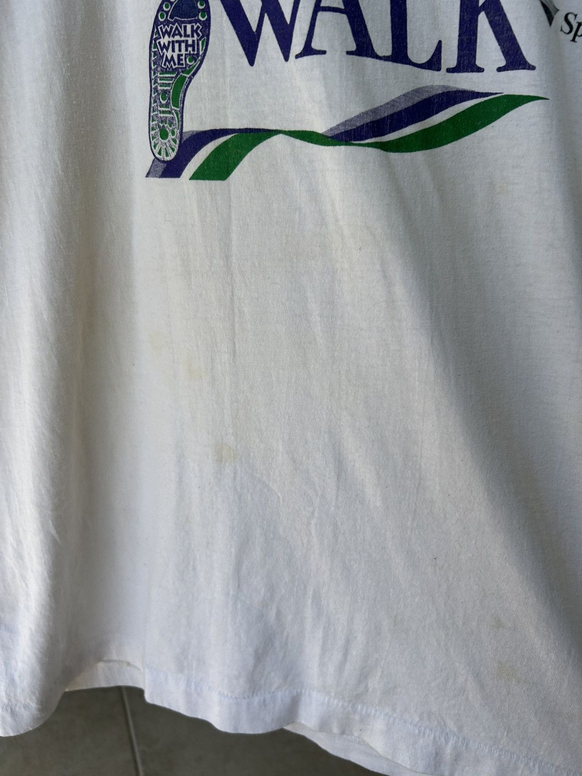 Fruit Of The Loom Vintage FOTL Alzheimer’s Fundraiser Tee Size US XL / EU 56 / 4 - 3 Thumbnail