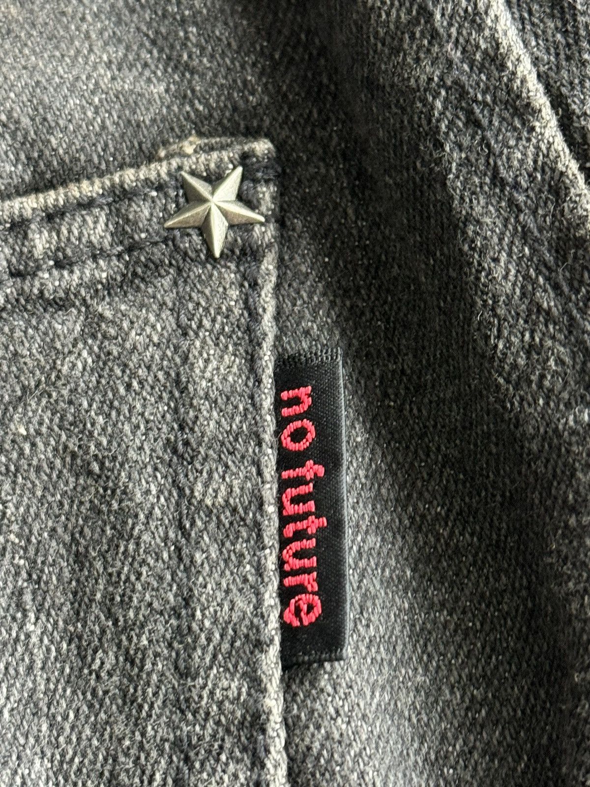 No Future No Future Skull Punk Riot Poem Denim Pants / ifsixwasnine Size US 31 - 10 Thumbnail