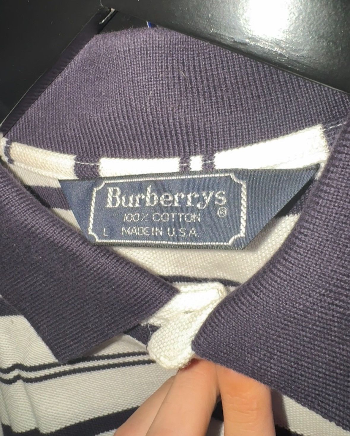 Burberry Burberry Striped Polo Shirt Size US M / EU 48-50 / 2 - 4 Thumbnail