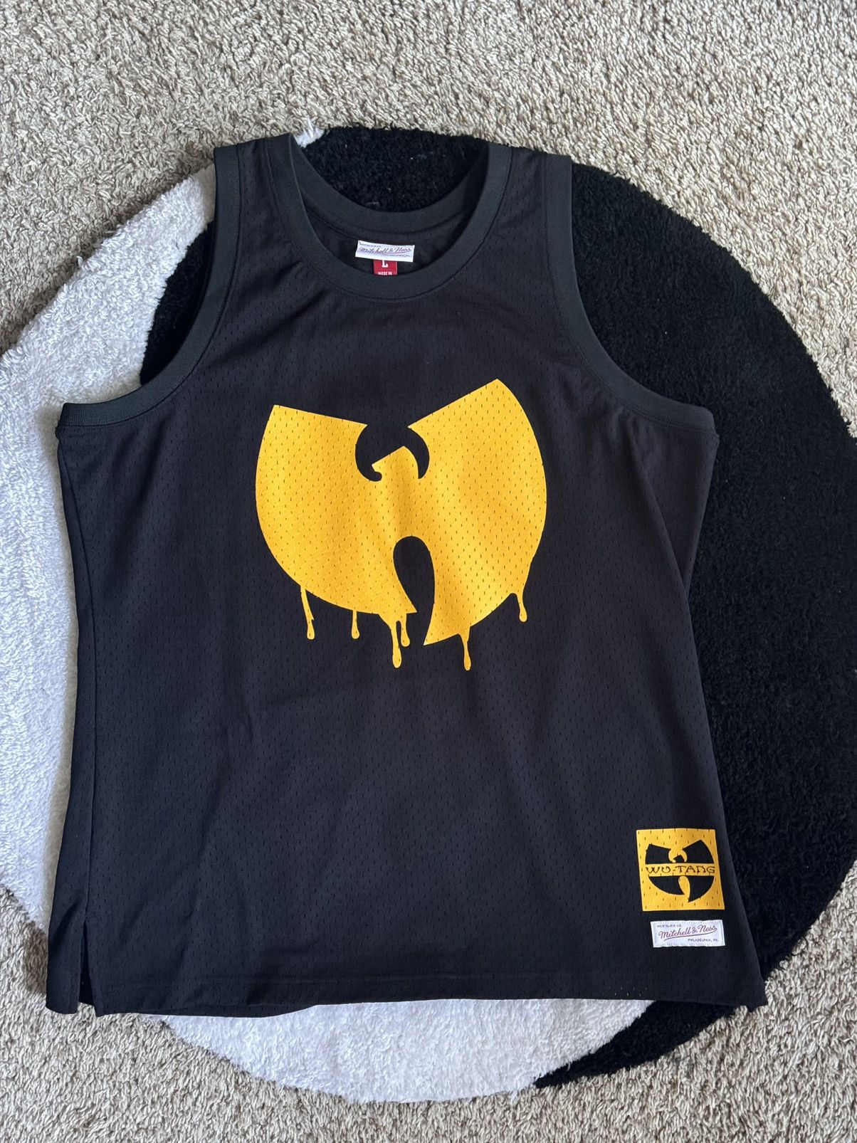 Mitchell & Ness × Wu-Tang Clan Rare wutang Mitchell & Ness jersey Size US L / EU 52-54 / 3 - 1 Thumbnail