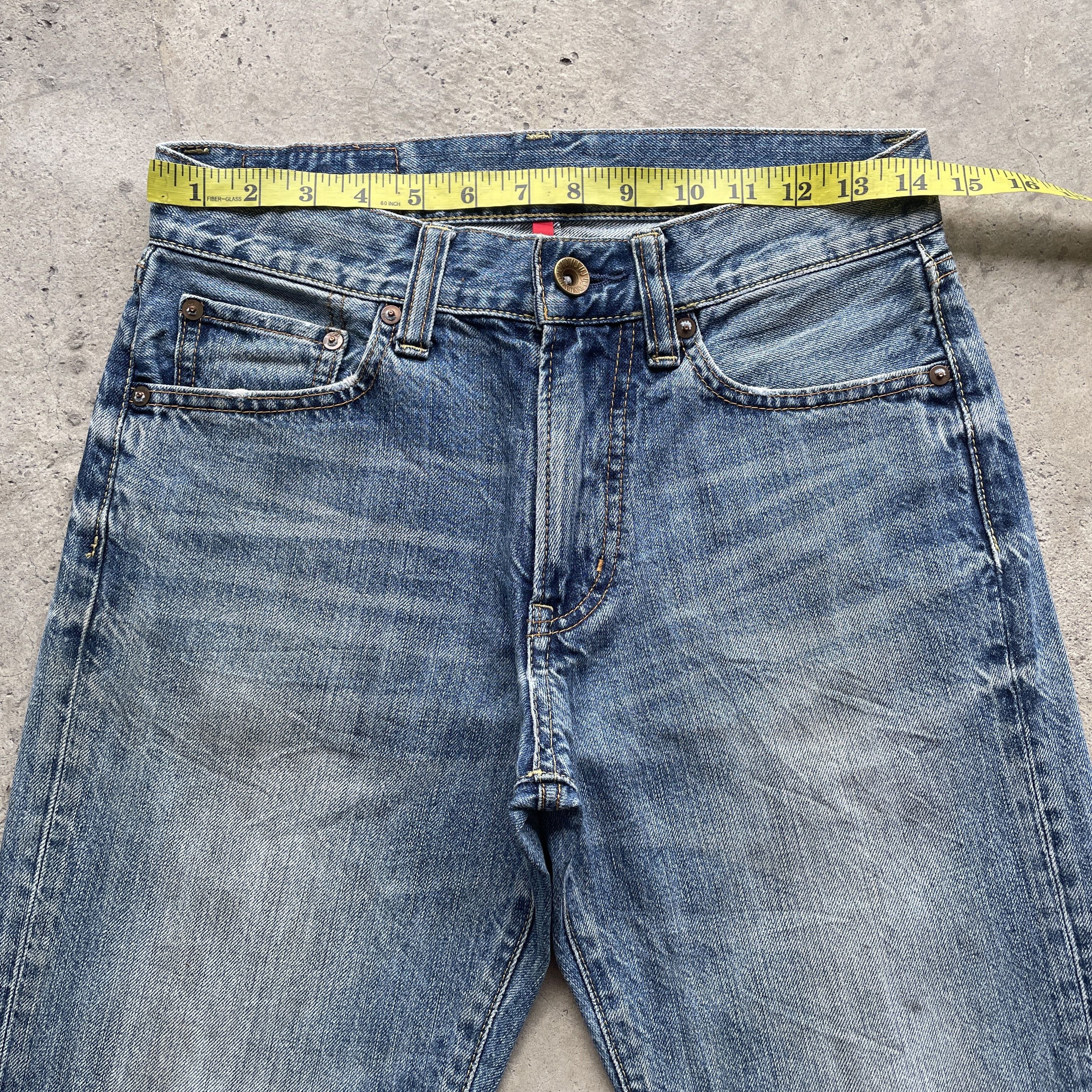 Japanese Brand × Vintage VINTAGE JAPANESE FADED DENIM PANTS JEANS W29x29 Size US 29 - 5 Thumbnail