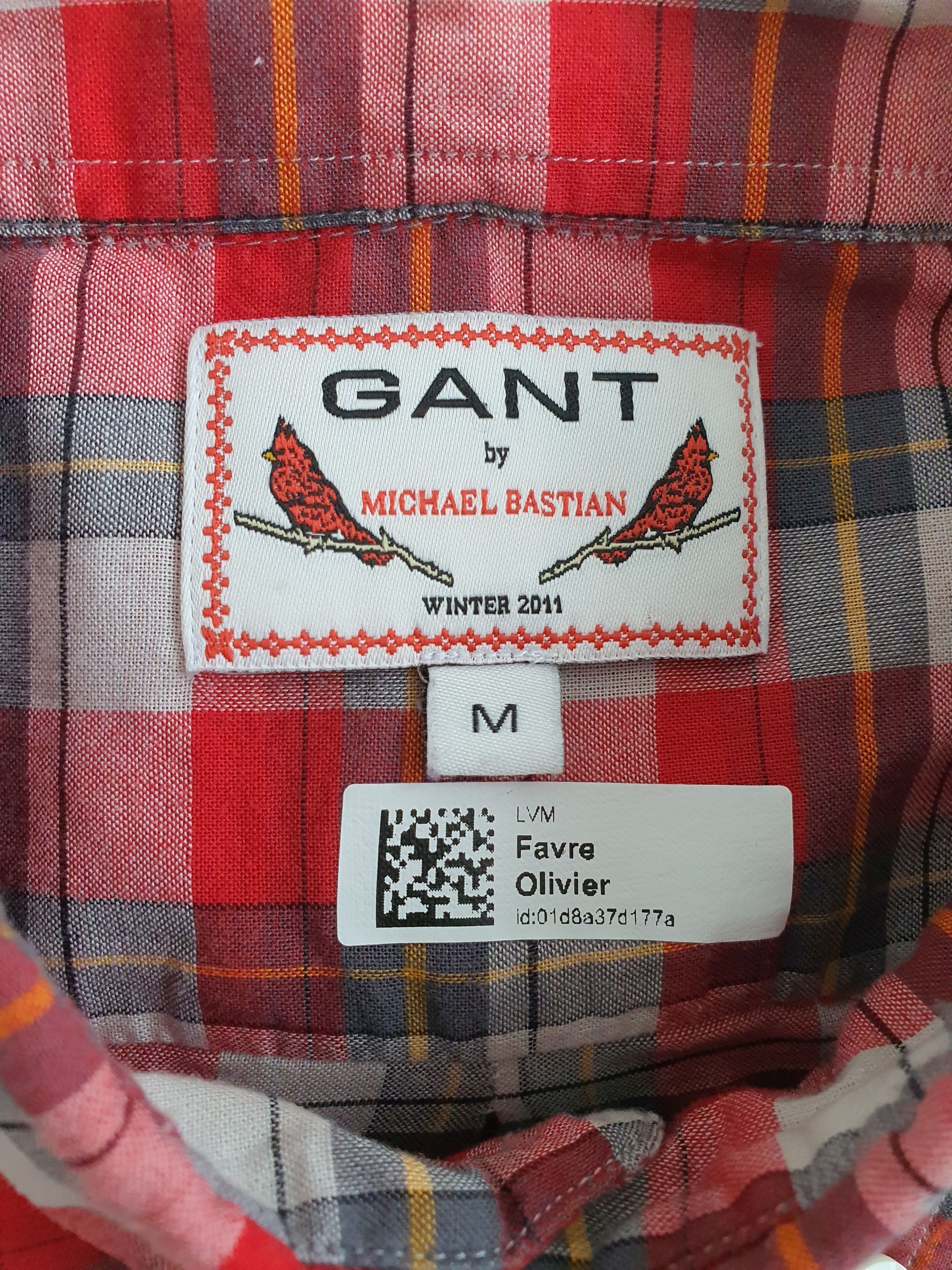 Gant × Michael Bastian Casual Button-Down Collar Shirt - Madras - Winter 2011 Size US M / EU 48-50 / 2 - 5 Thumbnail