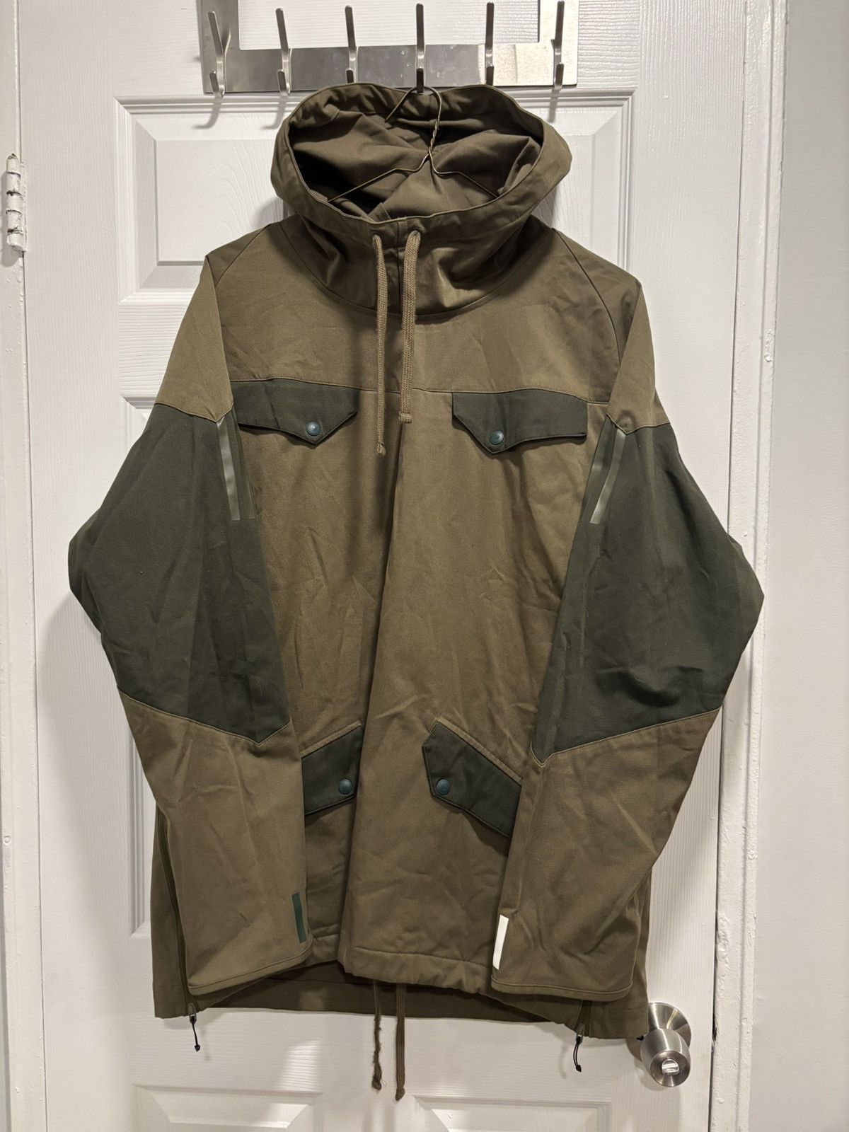 Adidas × White Mountaineering Adidas by White Mountaineering Pullover Parka Size US XL / EU 56 / 4 - 1 Thumbnail