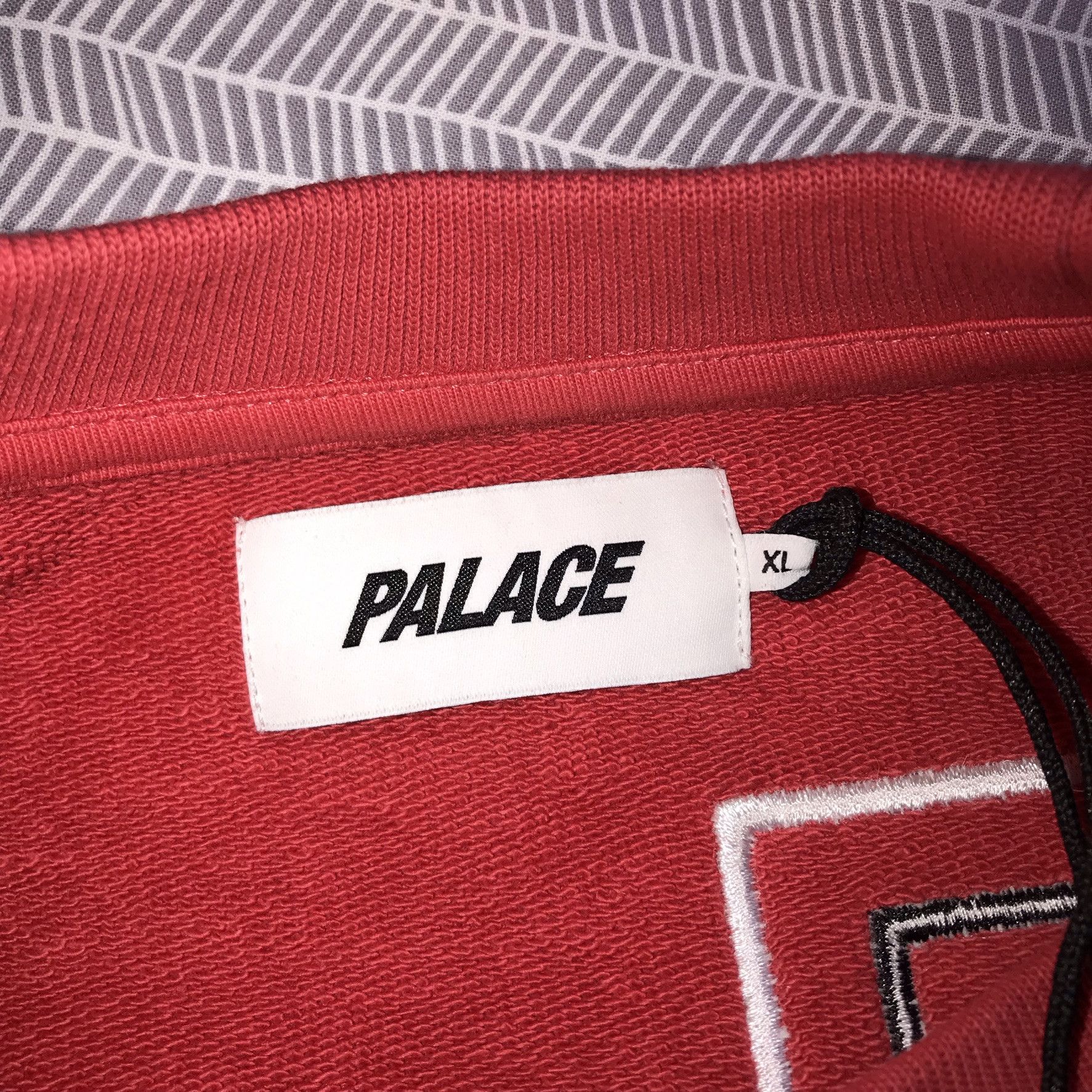 Palace Palace Word Crew FW 21 Embroidered Logo Size US XL / EU 56 / 4 - 10 Thumbnail