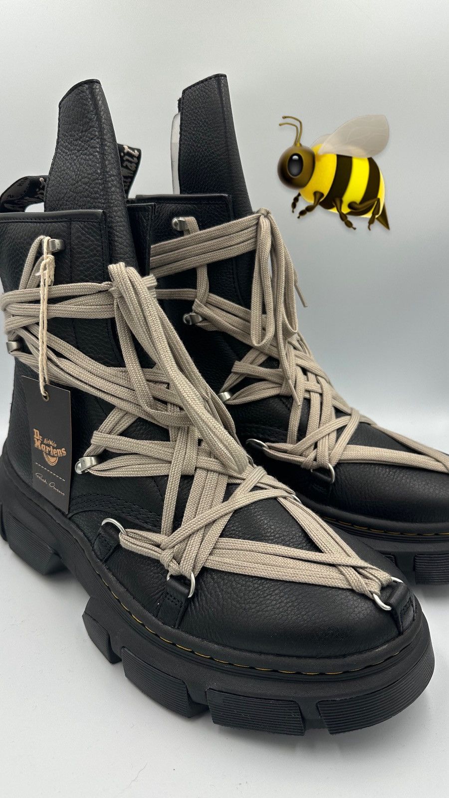 Dr. Martens × Rick Owens Rick Owen x Dr. Marten Boots Sneakers Size US 13 / EU 46 - 1 Thumbnail