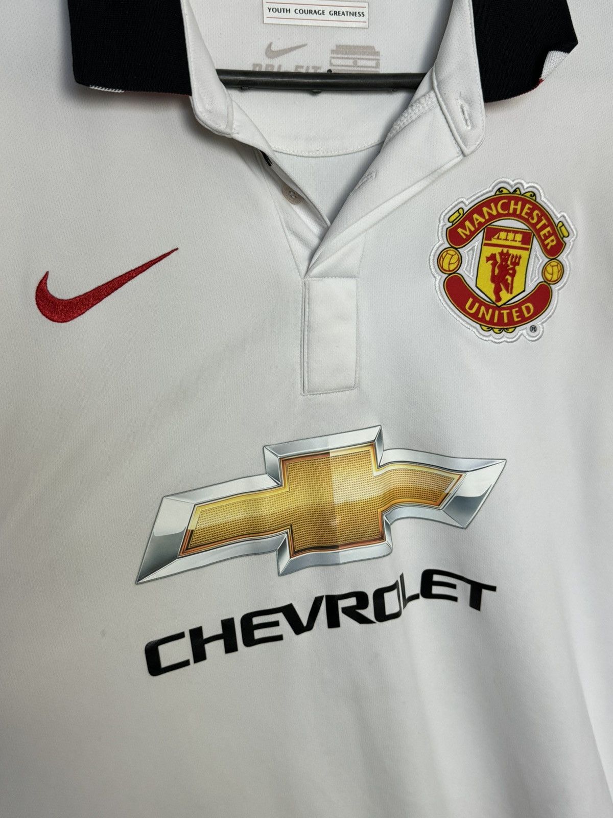 Nike Manchester United 14/15 Away Football Jersey T-Shirt Size US L / EU 52-54 / 3 - 3 Thumbnail