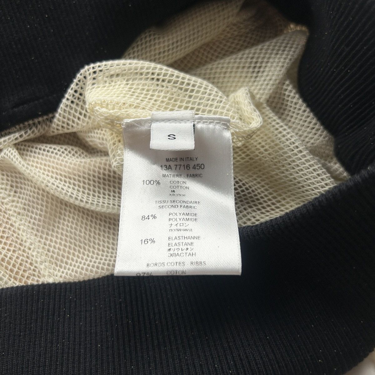 Givenchy Givenchy Panelled Mesh Sweater Size US S / EU 44-46 / 1 - 5 Thumbnail