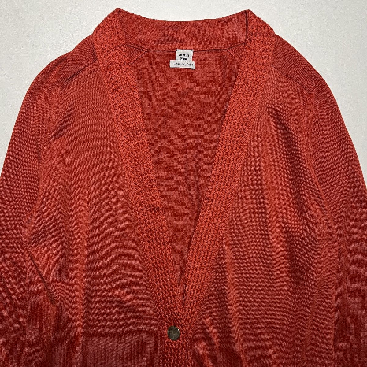 Hermes Hermes Silk Cotton Cardigan Size XS / US 0-2 / IT 36-38 - 2 Thumbnail