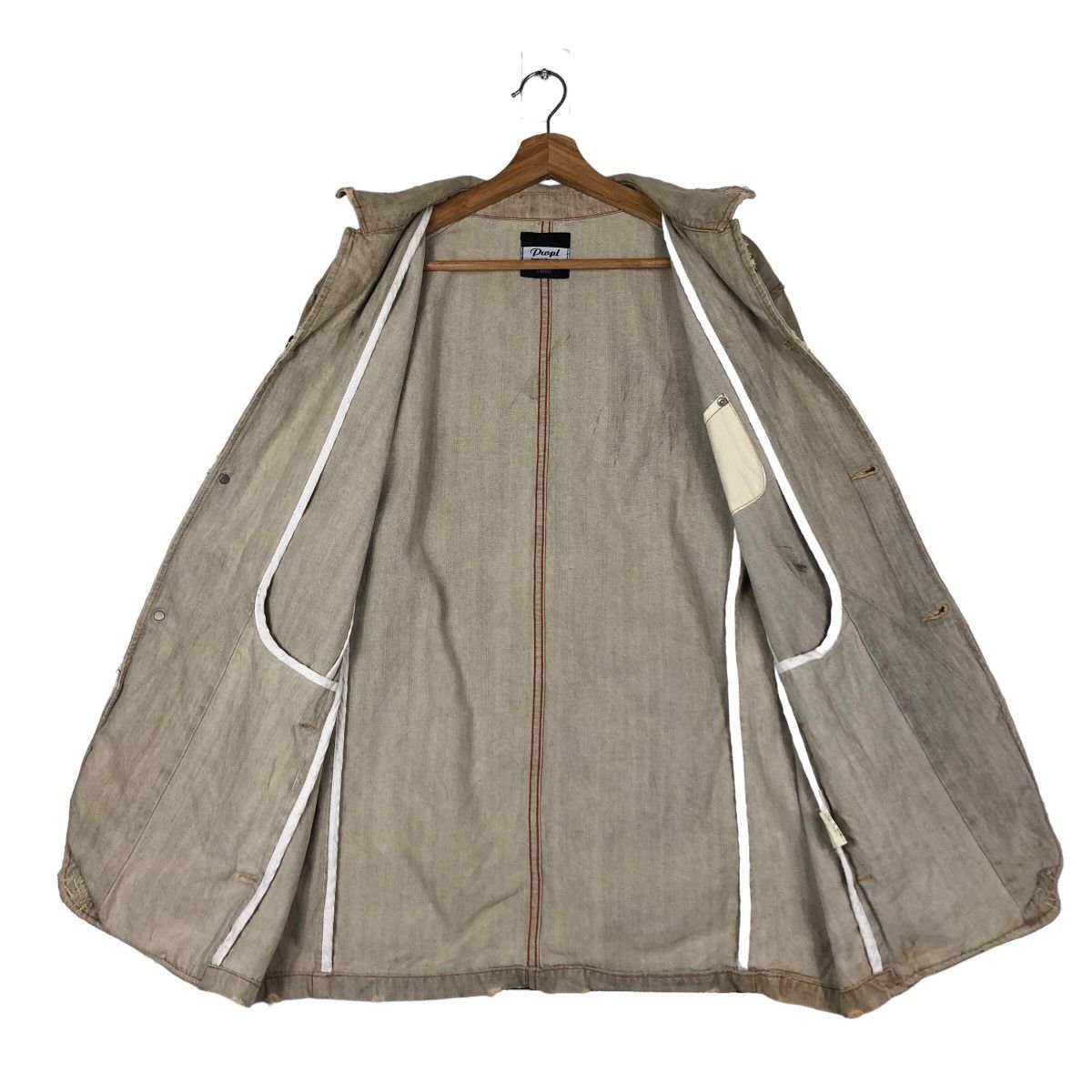 Issey Miyake 🔥Vintage Chore Work Jacket Union Pwpl Issey Miyake Japan Size US L / EU 52-54 / 3 - 13 Thumbnail
