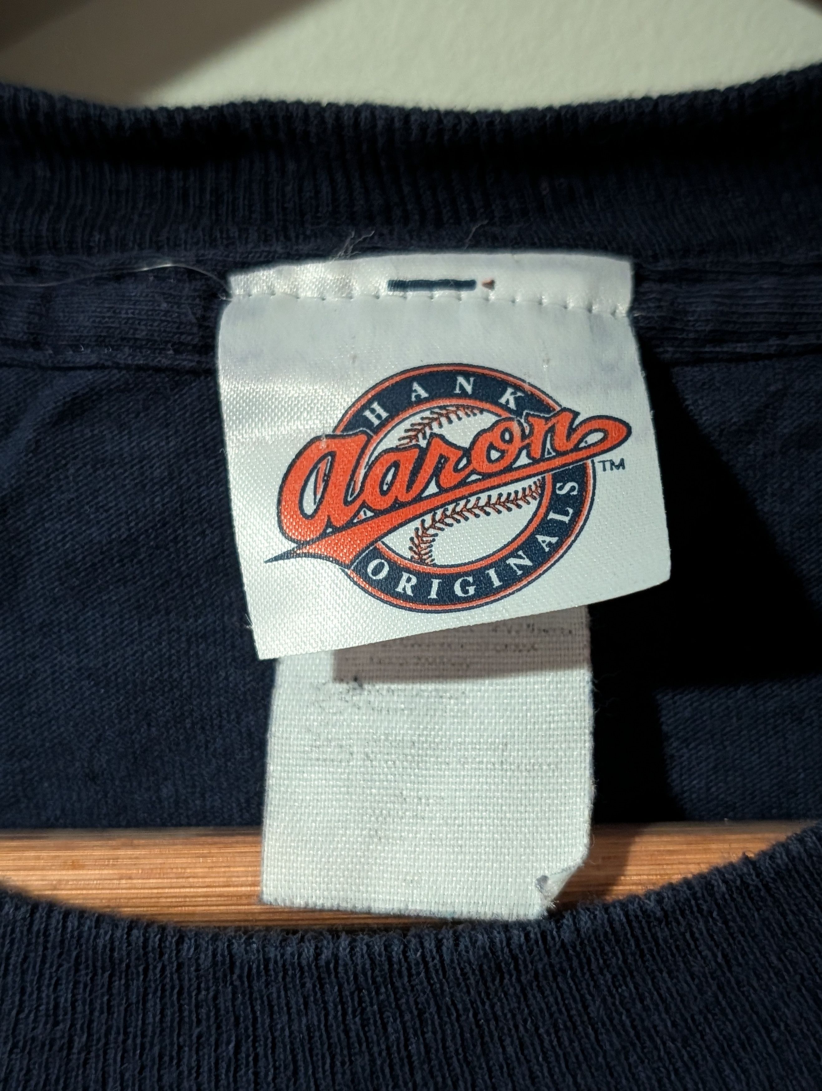 MLB Vintage 1999 Atlanta Braves T Shirt Hank Aaron MLB Baseball Size US L / EU 52-54 / 3 - 4 Thumbnail