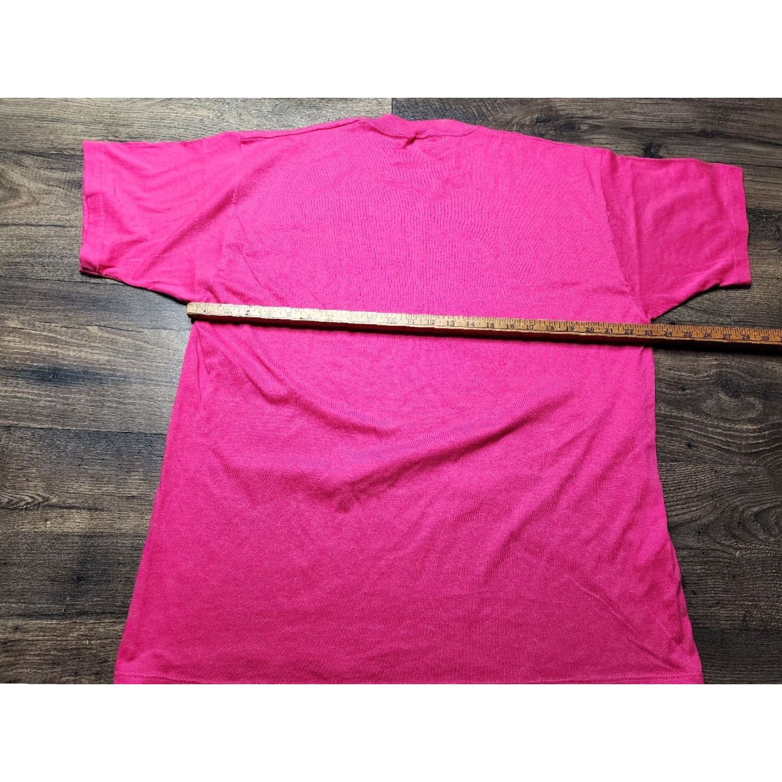Jerzees VINTAGE Jerzees T Shirt Pink 2XL Men 1990s Crewneck Short Sleeve USA Grunge T Shirt Size US XXL / EU 58 / 5 - 2 Thumbnail