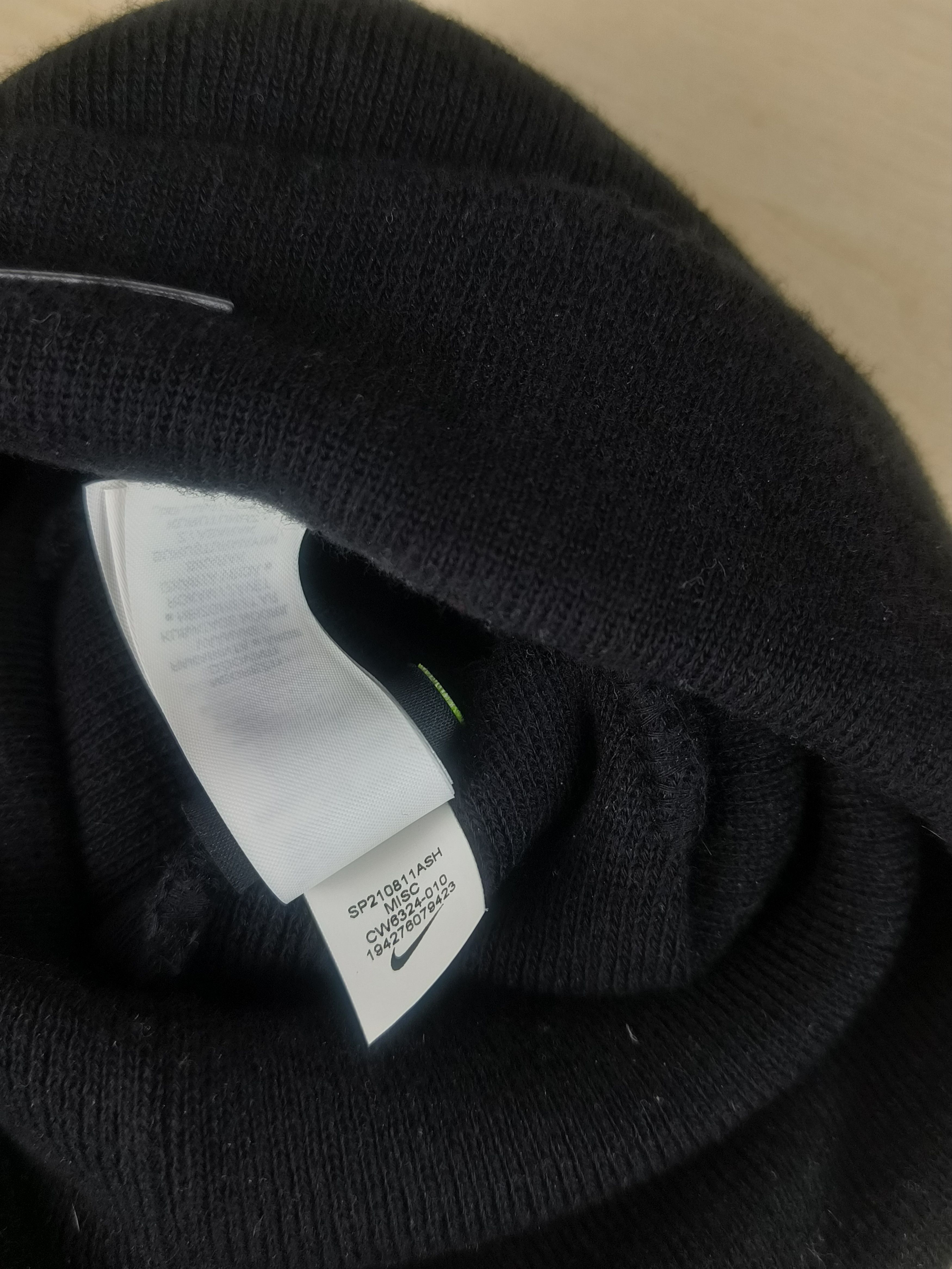 Nike Nike AIK Fotboll Stockholm Official Team Beanie Hat Size ONE SIZE - 3 Thumbnail