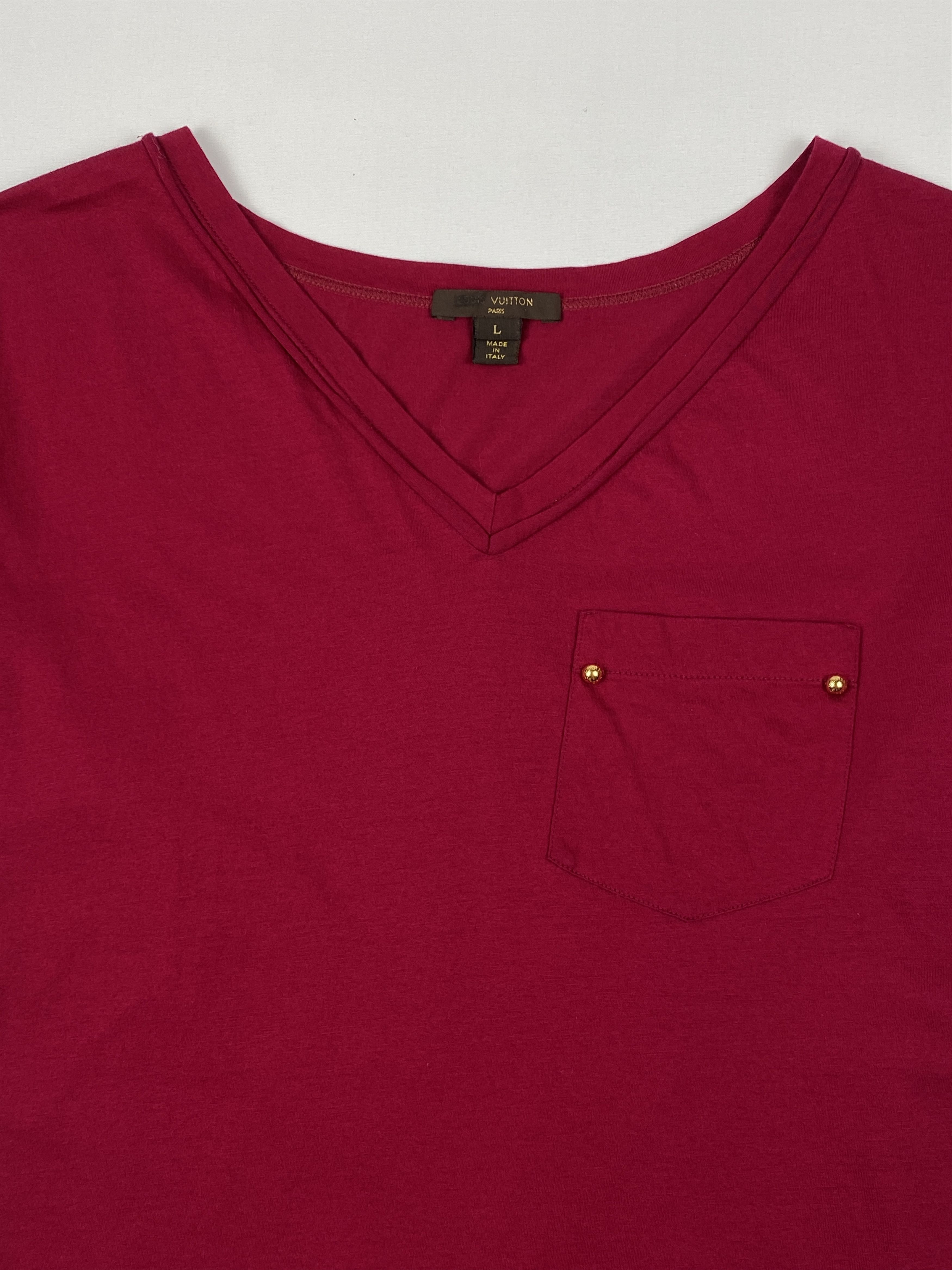 Louis Vuitton w/ Pocket T-Shirt Size L / US 10 / IT 46 - 3 Thumbnail