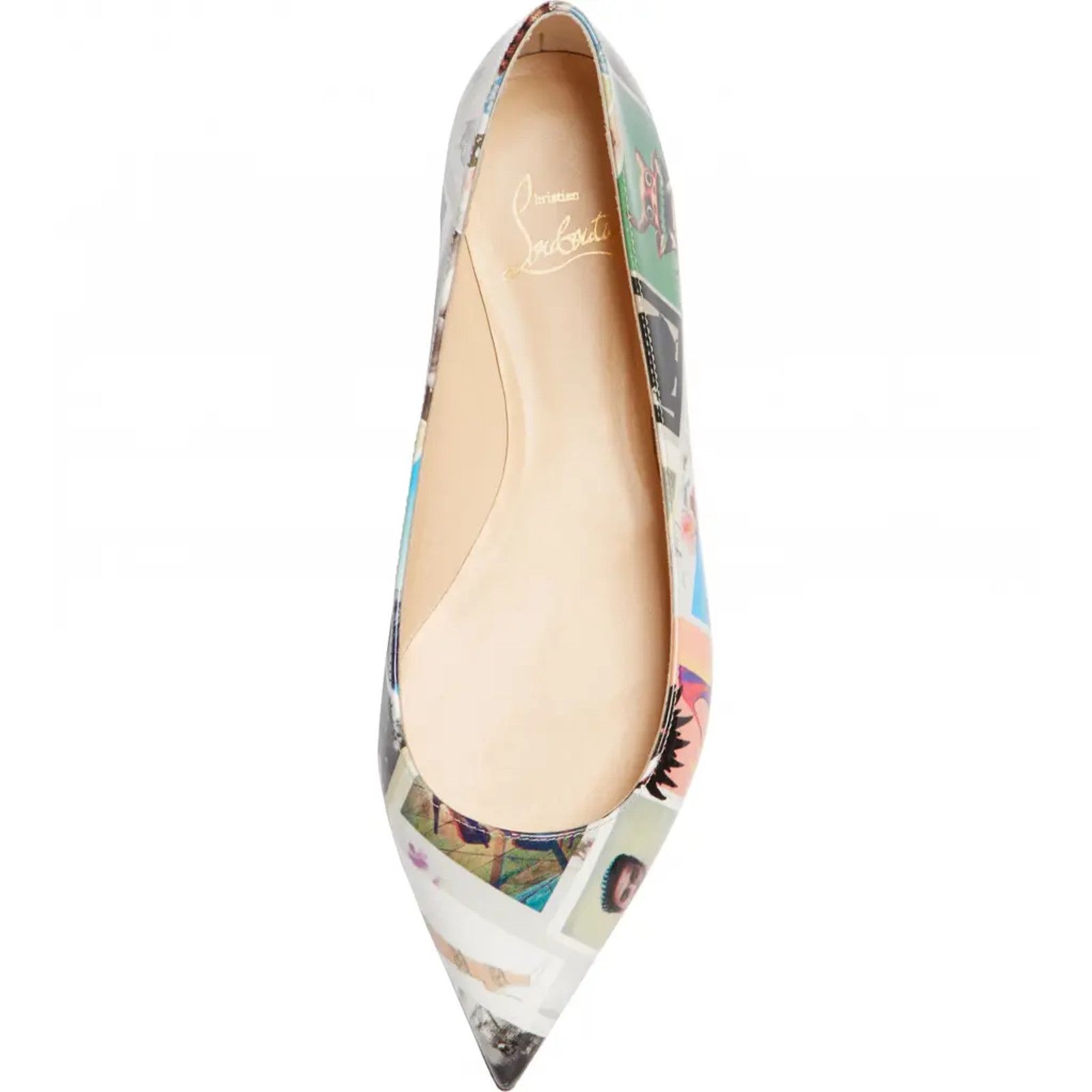 Christian Louboutin Christian Louboutin Ballalla Patent Collage Pointed Toe Size US 6 / IT 36 - 6 Thumbnail