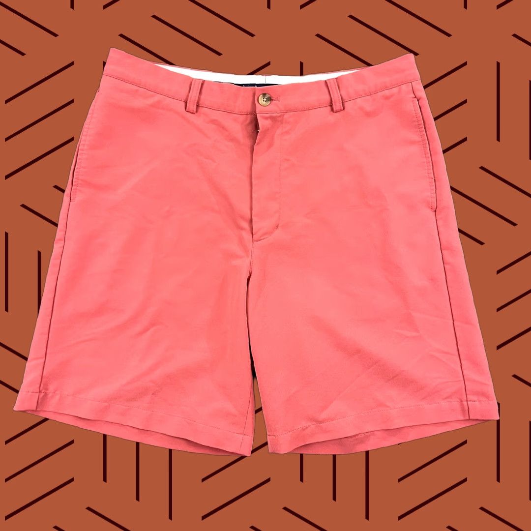 Vineyard Vines VINEYARD VINES Shorts Mens Regular Pink 34 9" Links Golf Performance Stretch Prep Casual Beach Outdoor Summer Size US 34 / EU 50 - 1 Thumbnail