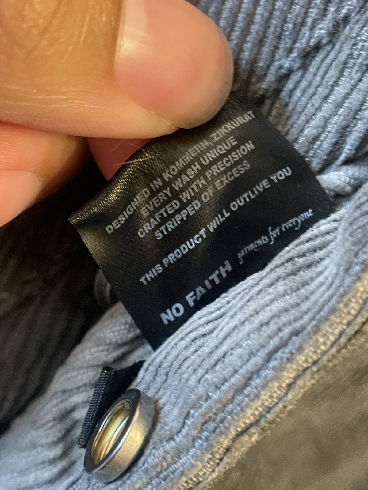 No Faith Studios No Faith Studios Reversible Onyx bomber jacket Size L Size US L / EU 52-54 / 3 - 9 Thumbnail