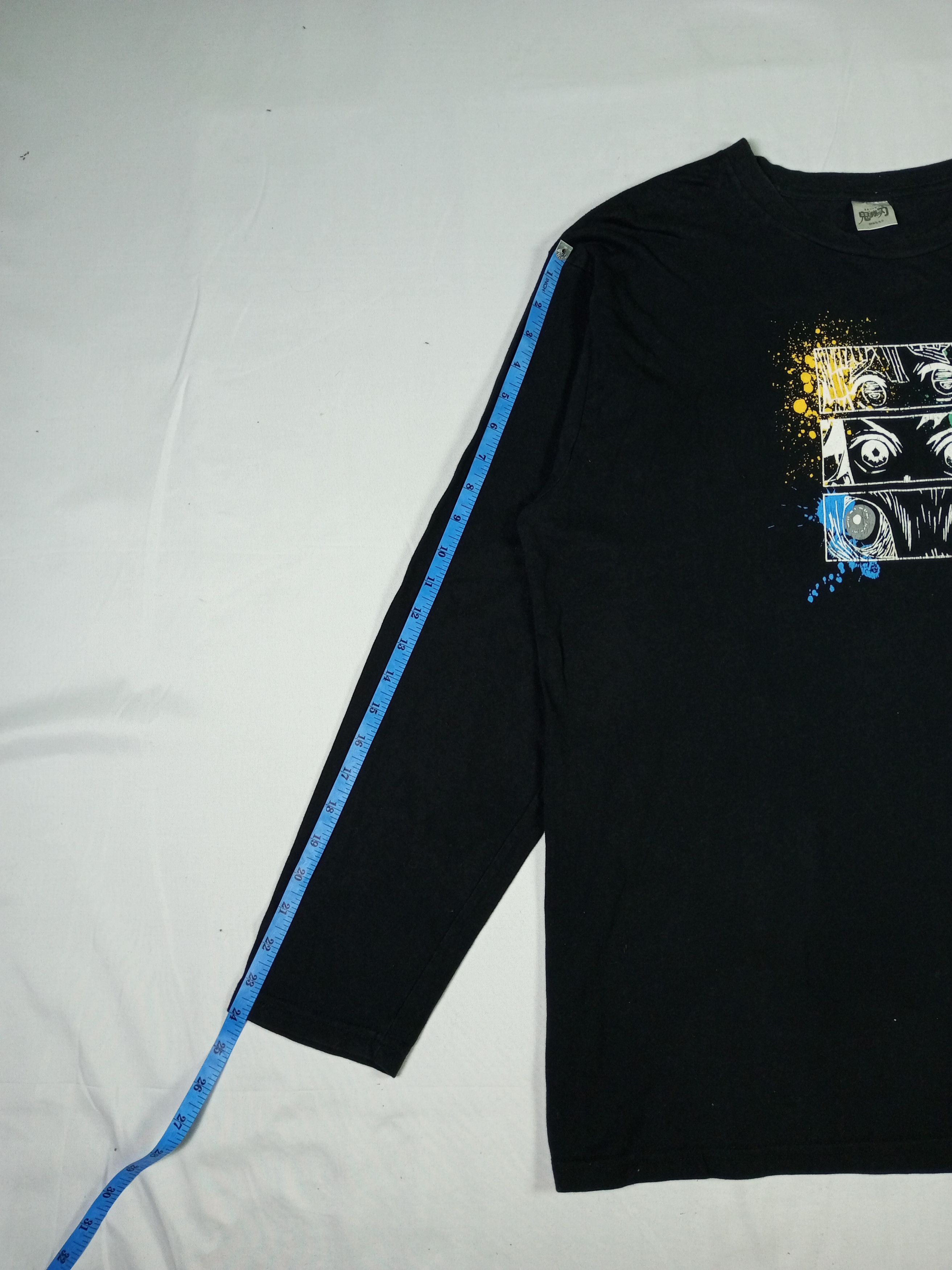 Japanese Brand "DEMON SLAYER" KIMETSU NO YAIBA LONG SLEEVE TSHIRT Size US XL / EU 56 / 4 - 8 Thumbnail