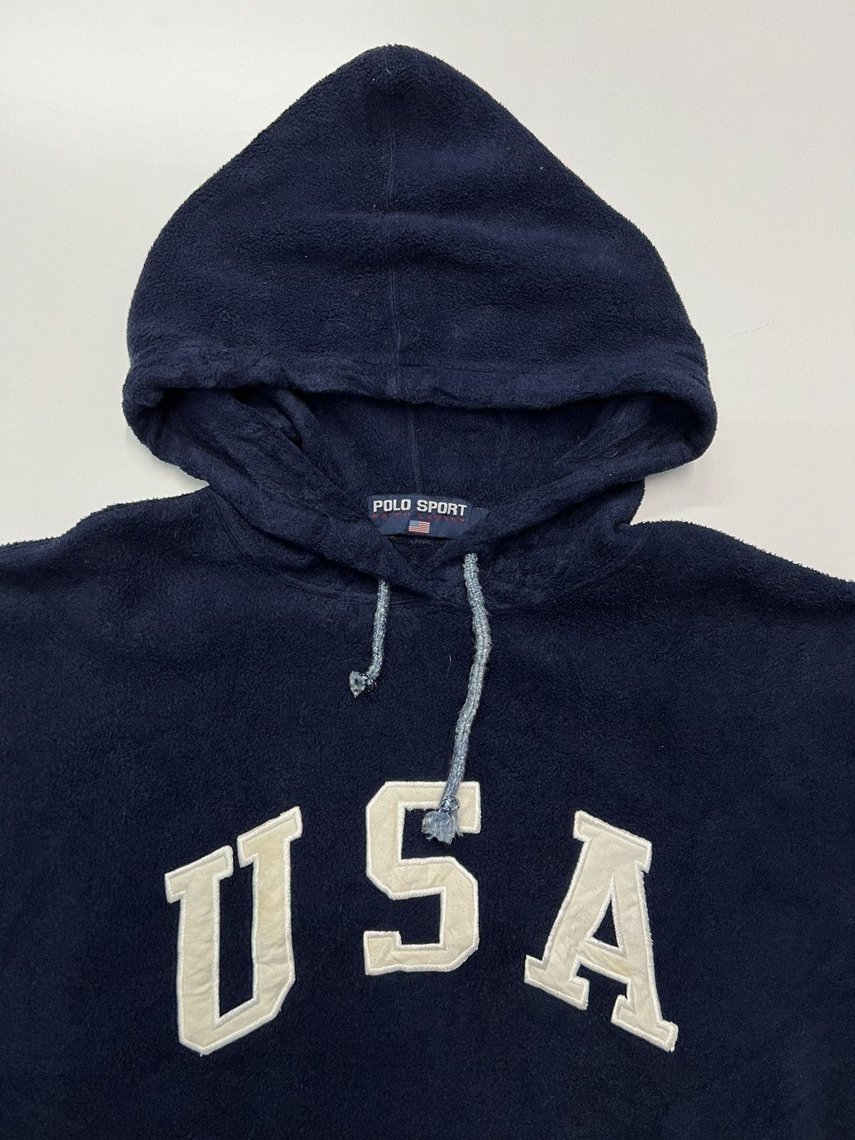 Polo Ralph Lauren 🔥VINTAGE POLO RALPH LAUREN USA HOODIE Size US L / EU 52-54 / 3 - 5 Thumbnail