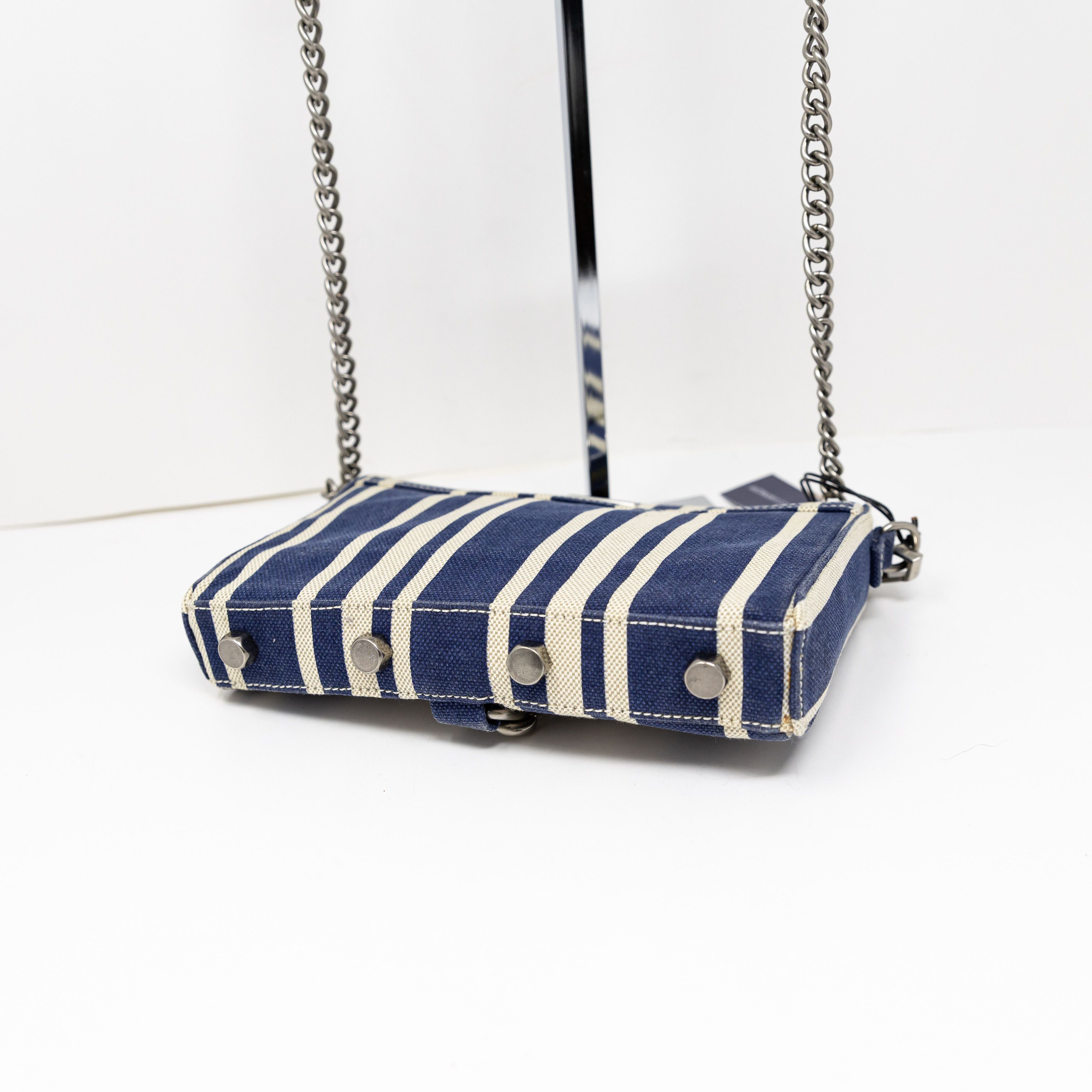 Rebecca Minkoff NEW Rebecca Minkoff Mini MAC Navy Blue Size ONE SIZE - 3 Thumbnail