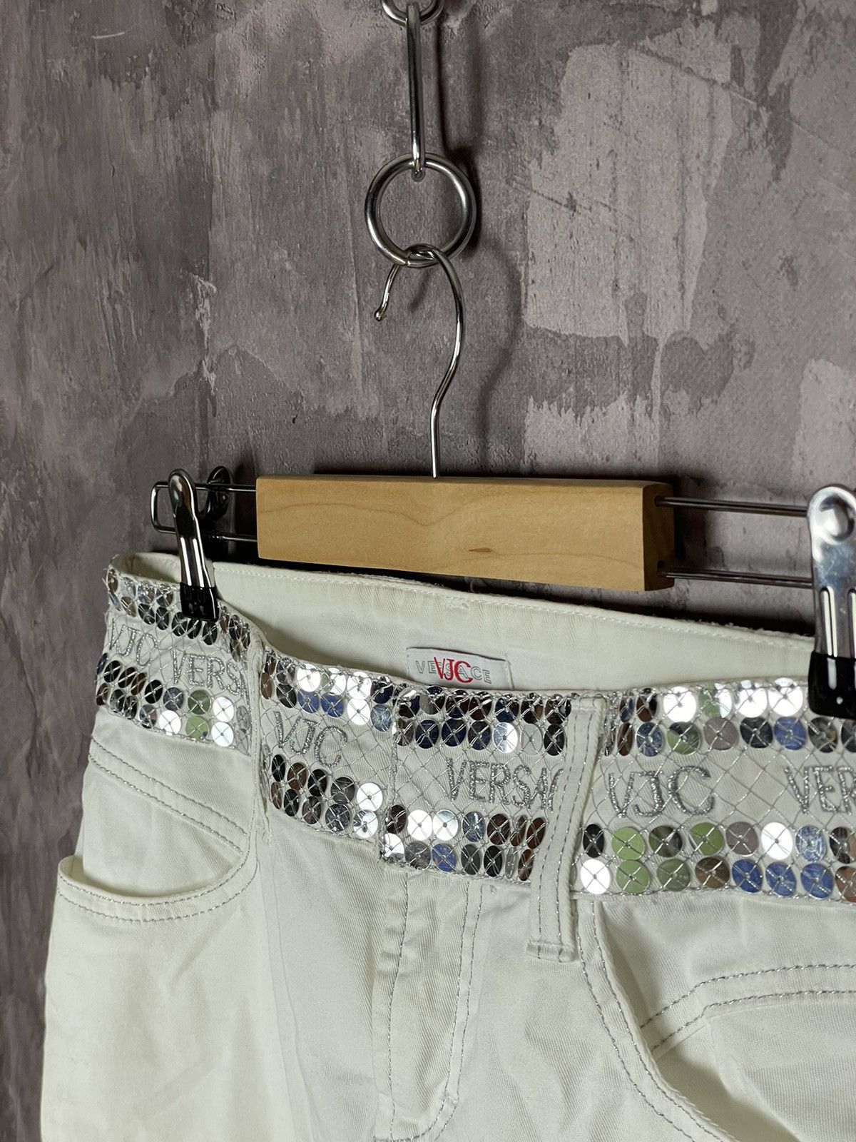 Versace × Versace Jeans Couture × Vintage Versace Jeans Couture mini skirt Size 28" / US 6 / IT 42 - 6 Thumbnail