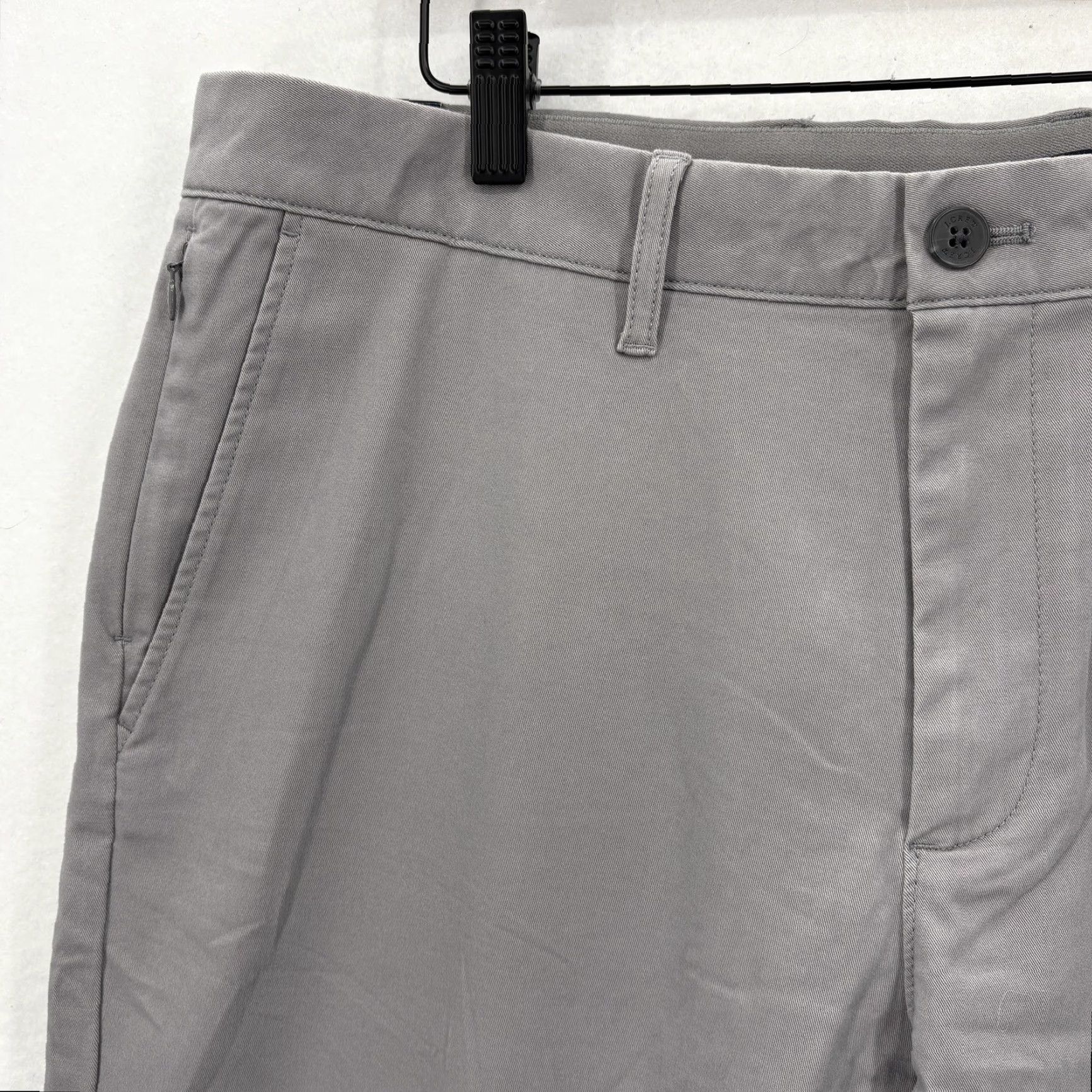 J.Crew J.CREW Flex Pants Mens 34x32 Gray Straight Fit TruTemp 365 Chino Casual Golf NWT Size US 34 / EU 50 - 3 Thumbnail