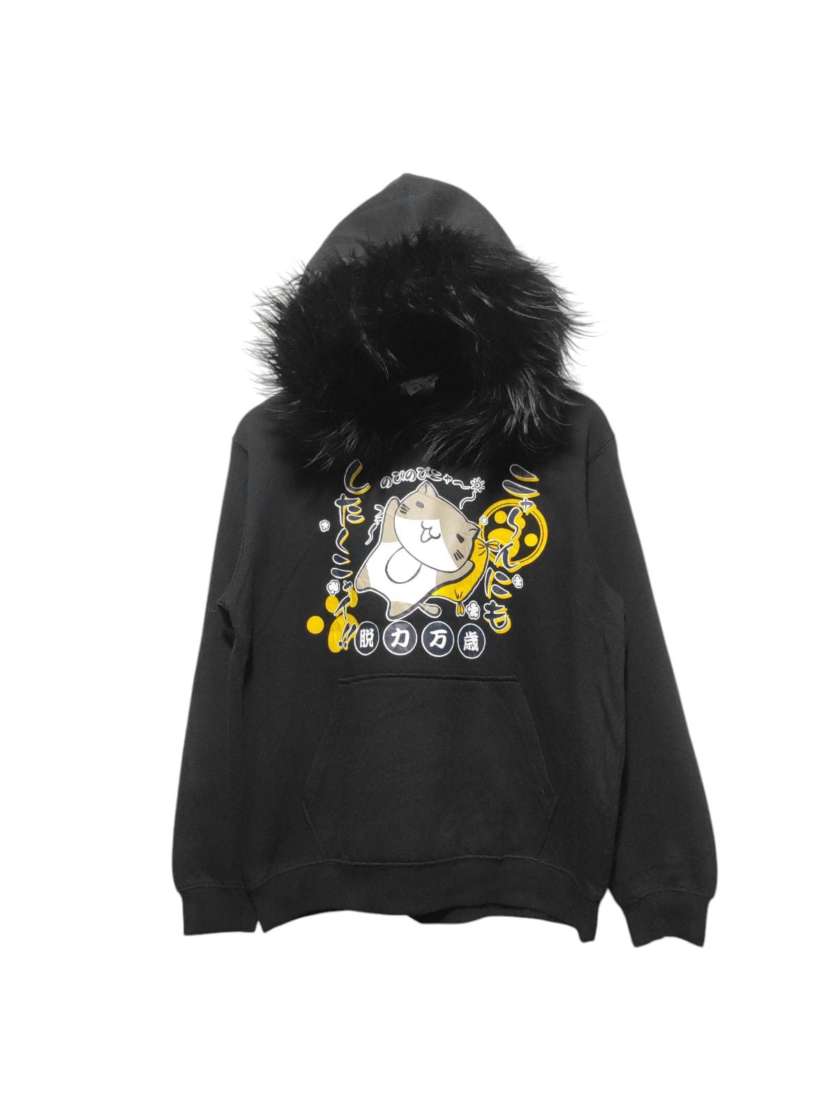 Anime Necobuchi San Cat Japanese cartoon Fur hoodie LGB style Size US M / EU 48-50 / 2 - 1 Thumbnail