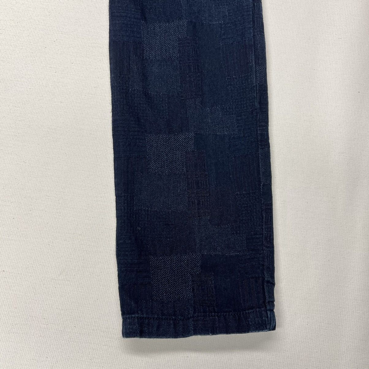 Other Nifty Genius Pants Blue Patch Chino Dress Button Navy Casual Size US 28 / EU 44 - 2 Thumbnail