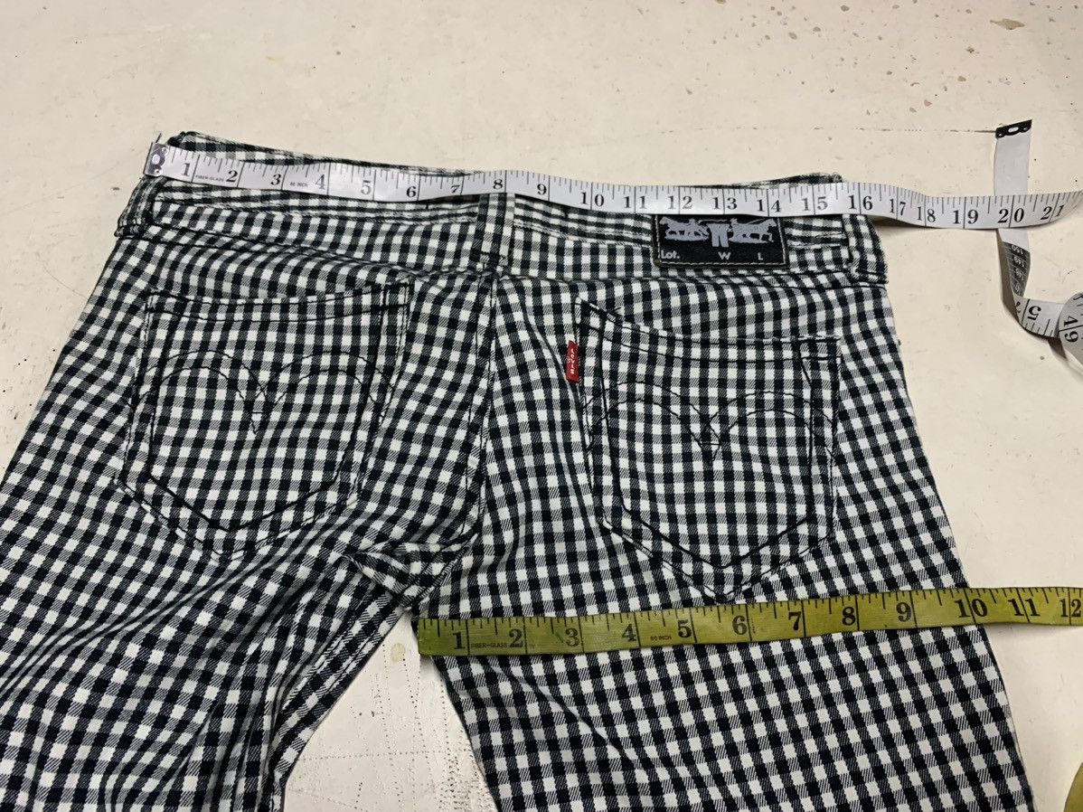 Levi's Levis Checked pattern lady jeans Size 32" / US 10 / IT 46 - 24 Thumbnail