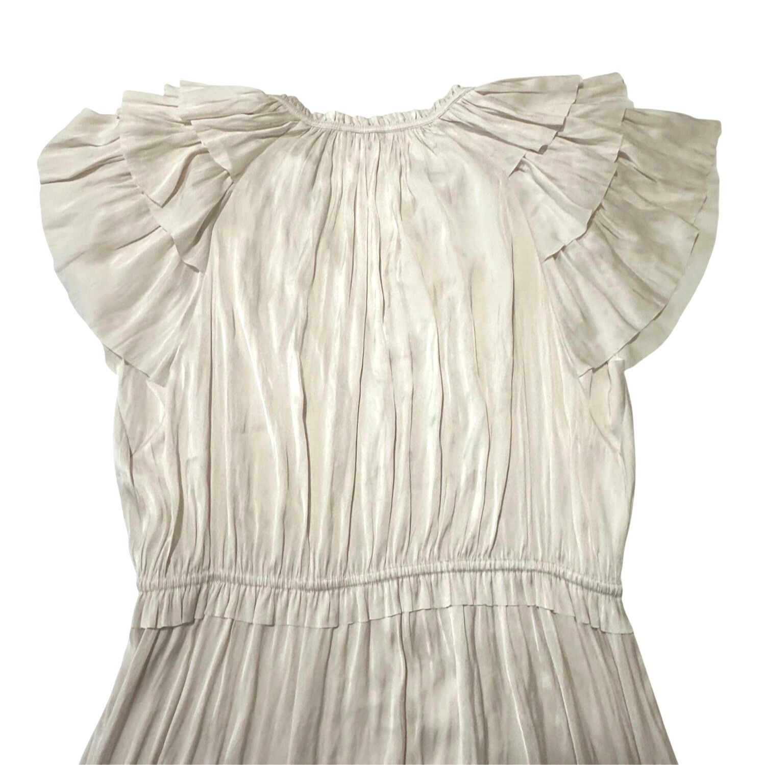 Ulla Johnson Ulla Johnson Blaire Midi Dress, Blanc , Cream, Size 8, NWT Size M / US 6-8 / IT 42-44 - 8 Thumbnail