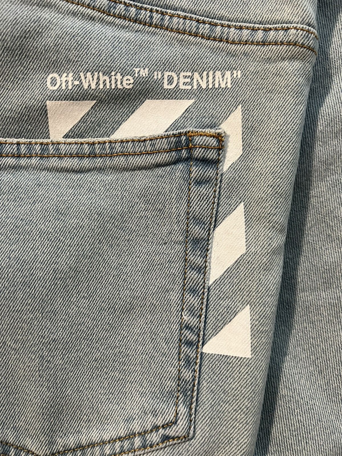 Off-White OFF-WHITE DENIM PANTS Size US 36 / EU 52 - 9 Thumbnail
