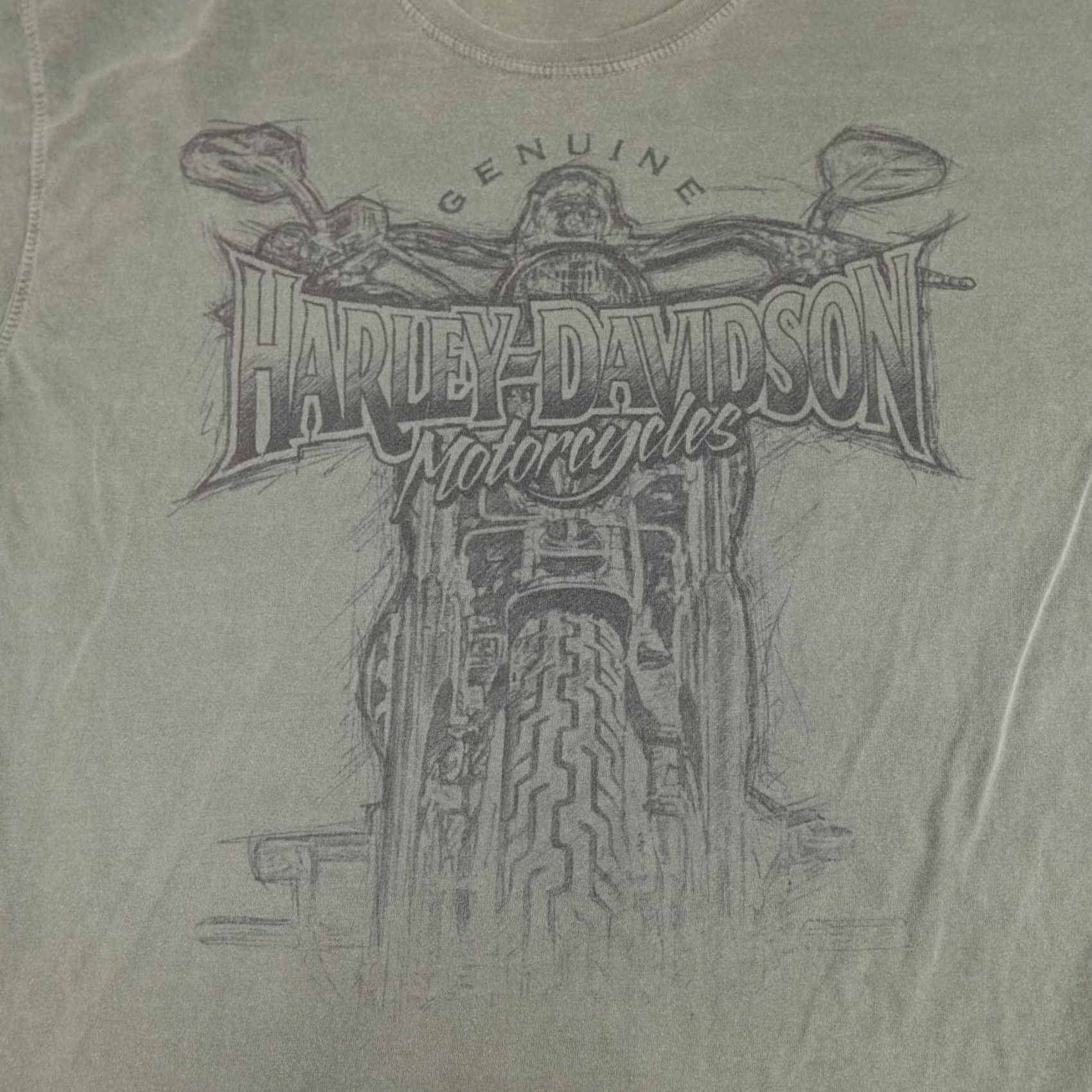 Harley Davidson Harley Davidson Shirt Mens Large Green Short Sleeve Graphic Biker Texas Alamo Size US L / EU 52-54 / 3 - 5 Thumbnail