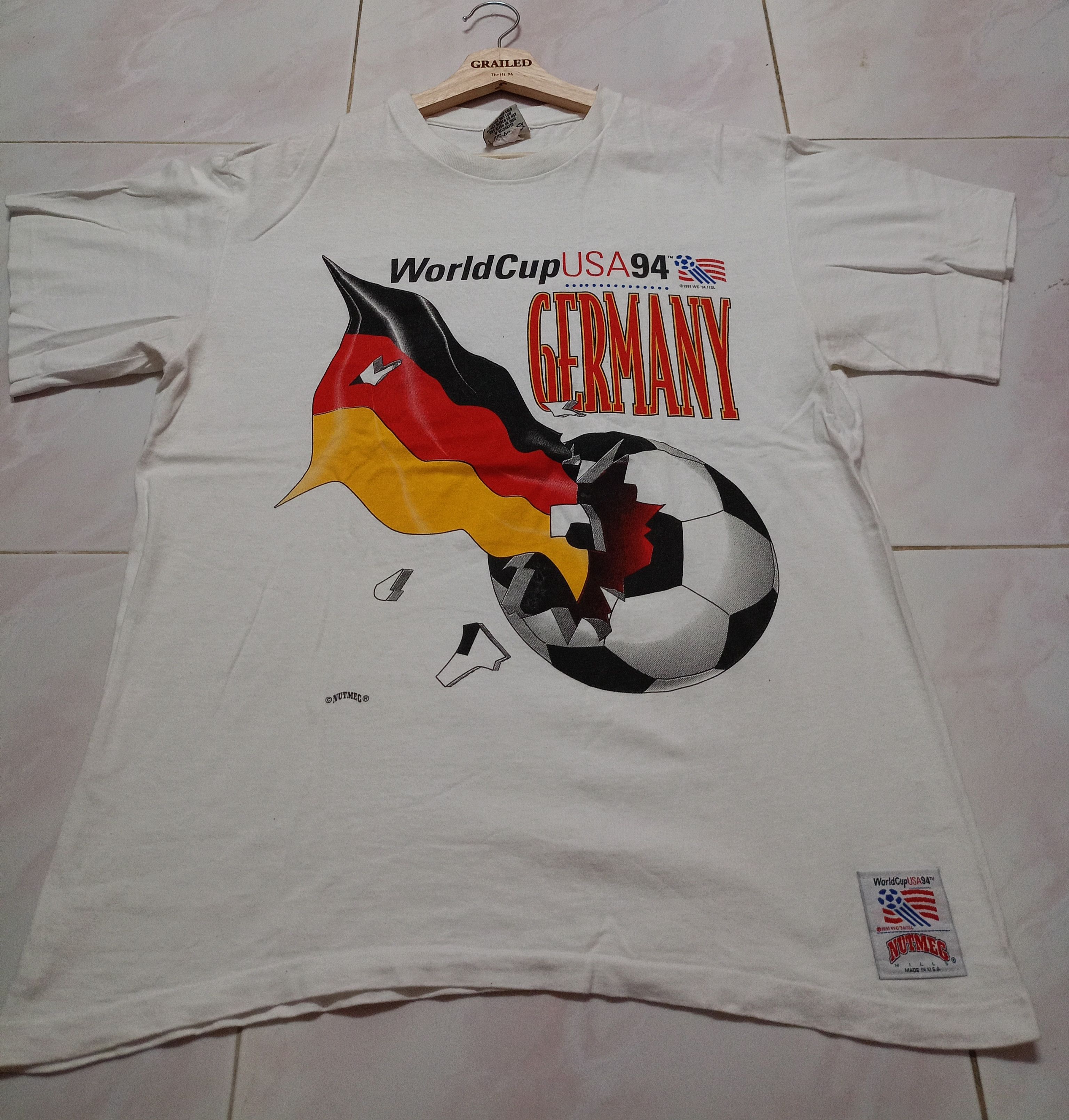 Nutmeg × Vintage Nutmeg X world cup Germany X ©1991 Size US L / EU 52-54 / 3 - 1 Thumbnail