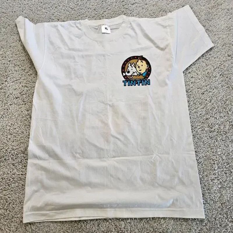 Other The Adventures of TinTin The Vintage VTG Boxy T XL Size US XL / EU 56 / 4 - 6 Thumbnail