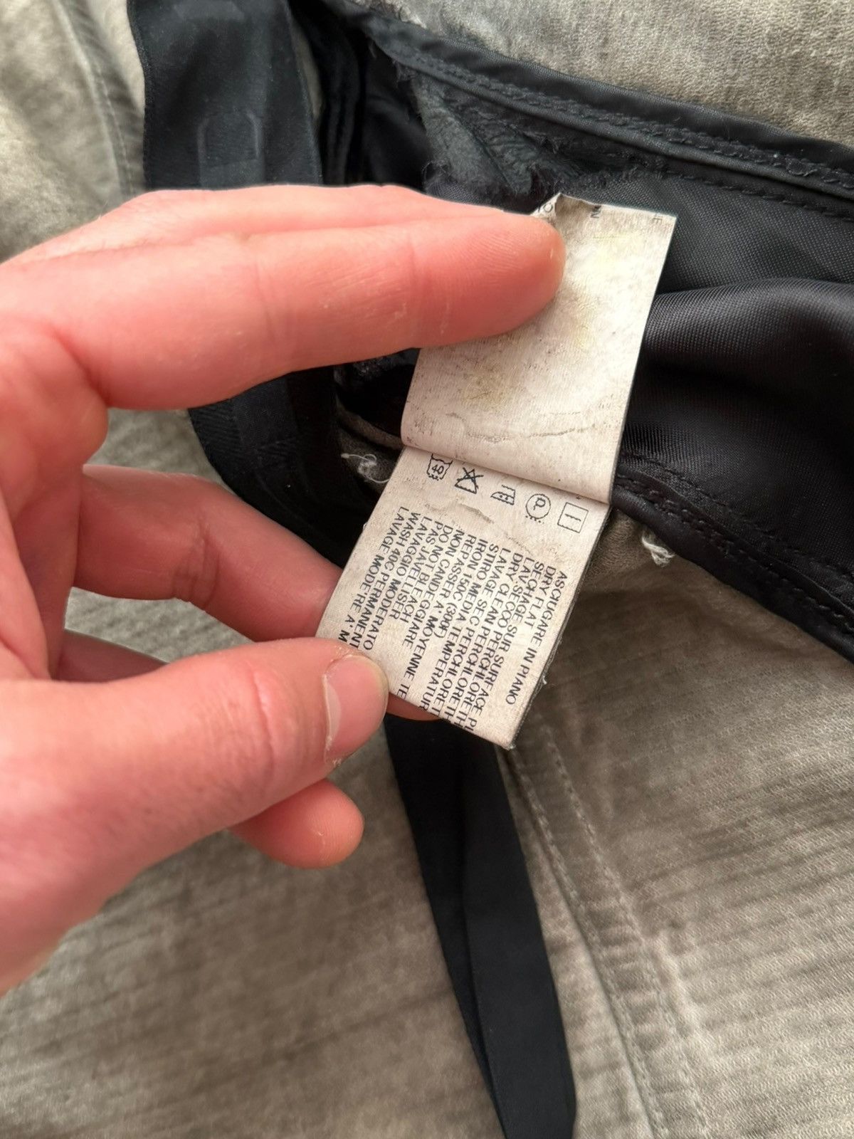 Rick Owens 2000’s Sample Hogwash Distressed Corduroy Leather Hybrid Size US M / EU 48-50 / 2 - 13 Thumbnail