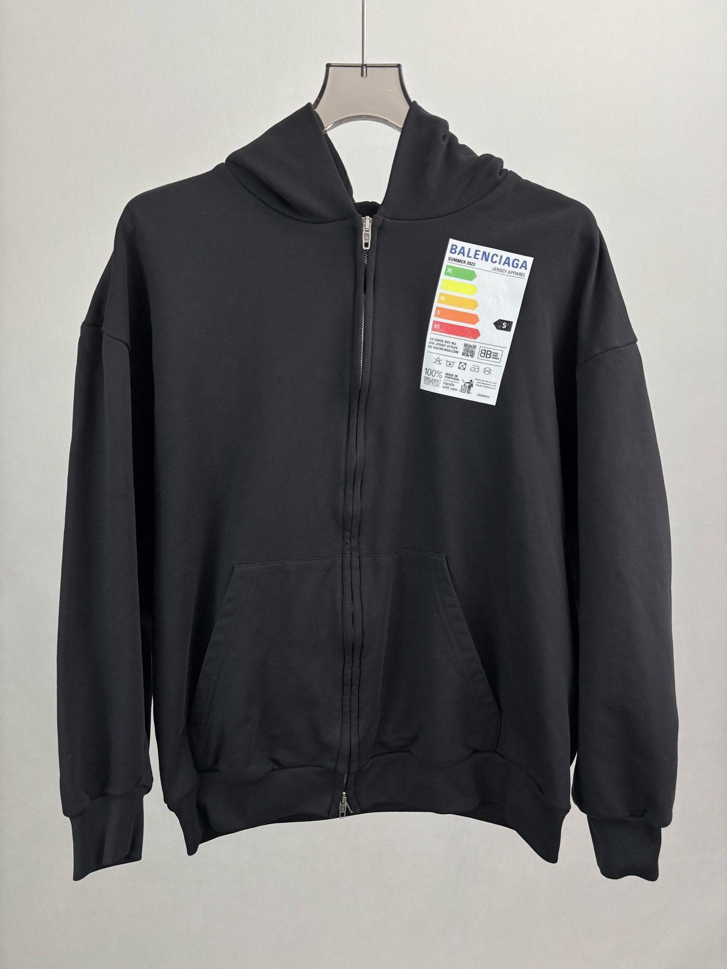 Balenciaga Balenciaga Black Zipper Jacket Size US M / EU 48-50 / 2 - 1 Thumbnail