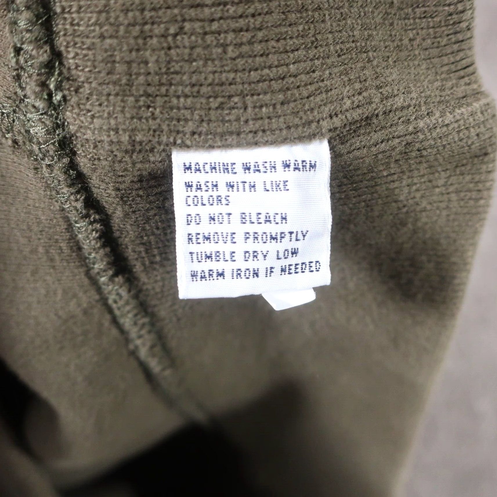 Polo Ralph Lauren VINTAGE Polo Ralph Lauren Sweatshirt Men L Brown Infantry Neck Shawl Cowl Distressed Size US L / EU 52-54 / 3 - 7 Thumbnail