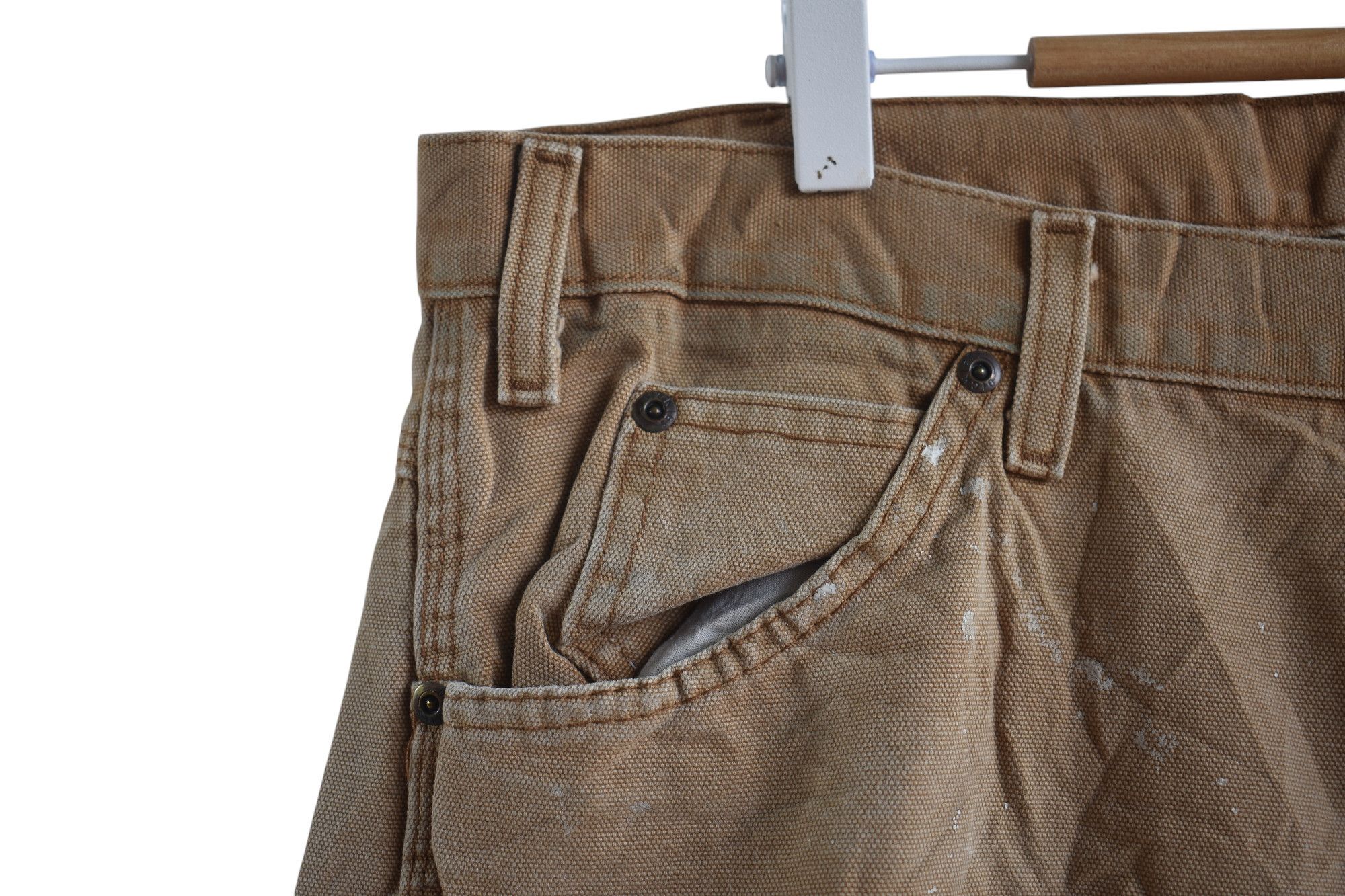 Dickies × Vintage Vintage Dickies Carpenter Distress Pants W36 Size US 36 / EU 52 - 5 Thumbnail
