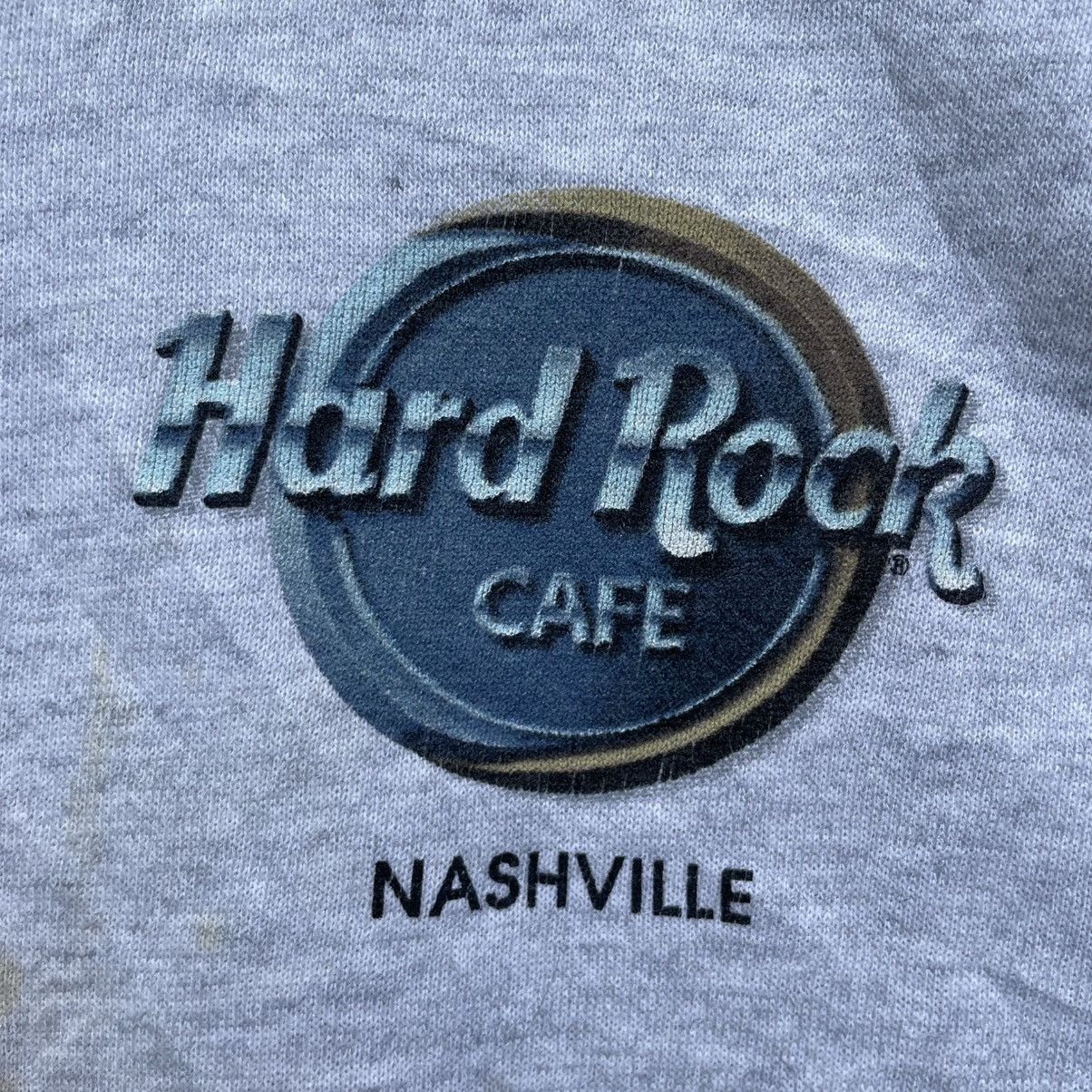 Vintage 💥Vintage Hard Rock Nashville Sweatshirt Pullover Size US L / EU 52-54 / 3 - 9 Thumbnail