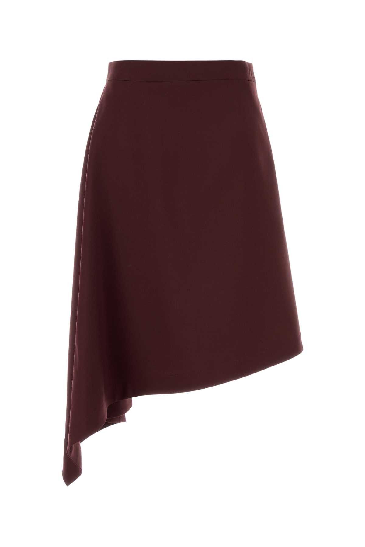 Bottega Veneta Grape Wool Skirt Size 27" / US 4 / IT 40 - 1 Thumbnail