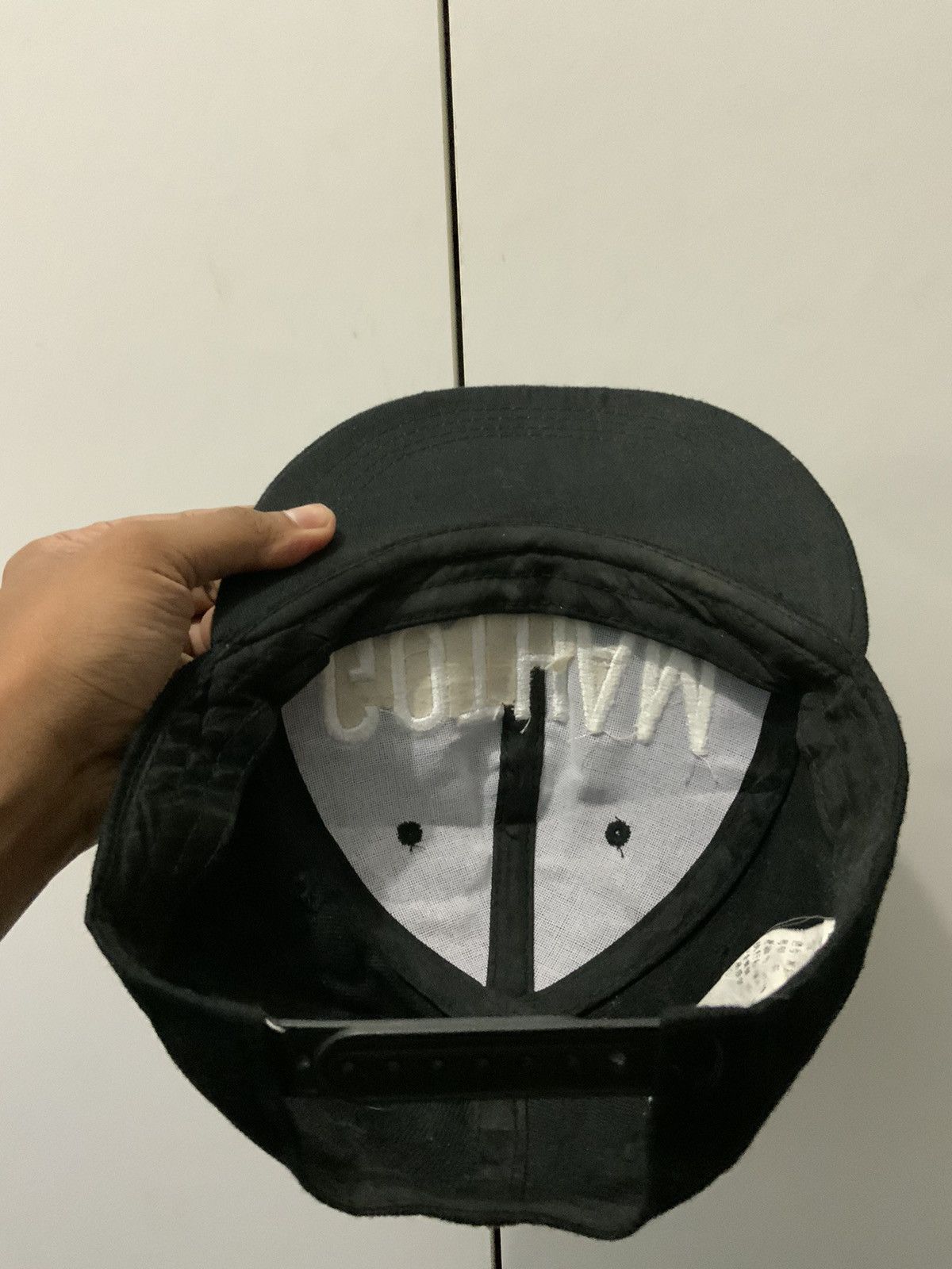 If Six Was Nine Gotham Spellout Black Hooyok Hat Size ONE SIZE - 8 Thumbnail