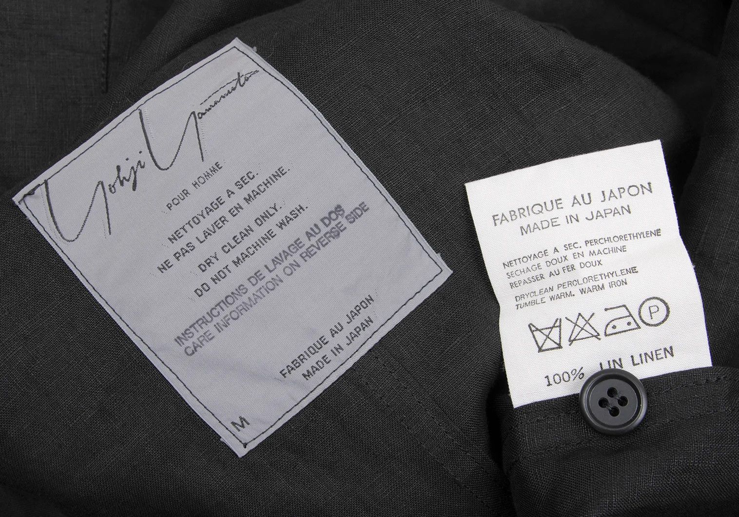 Yohji Yamamoto Yohji Yamamoto Linen Epaulet Shirt Coat Size US M / EU 48-50 / 2 - 17 Thumbnail
