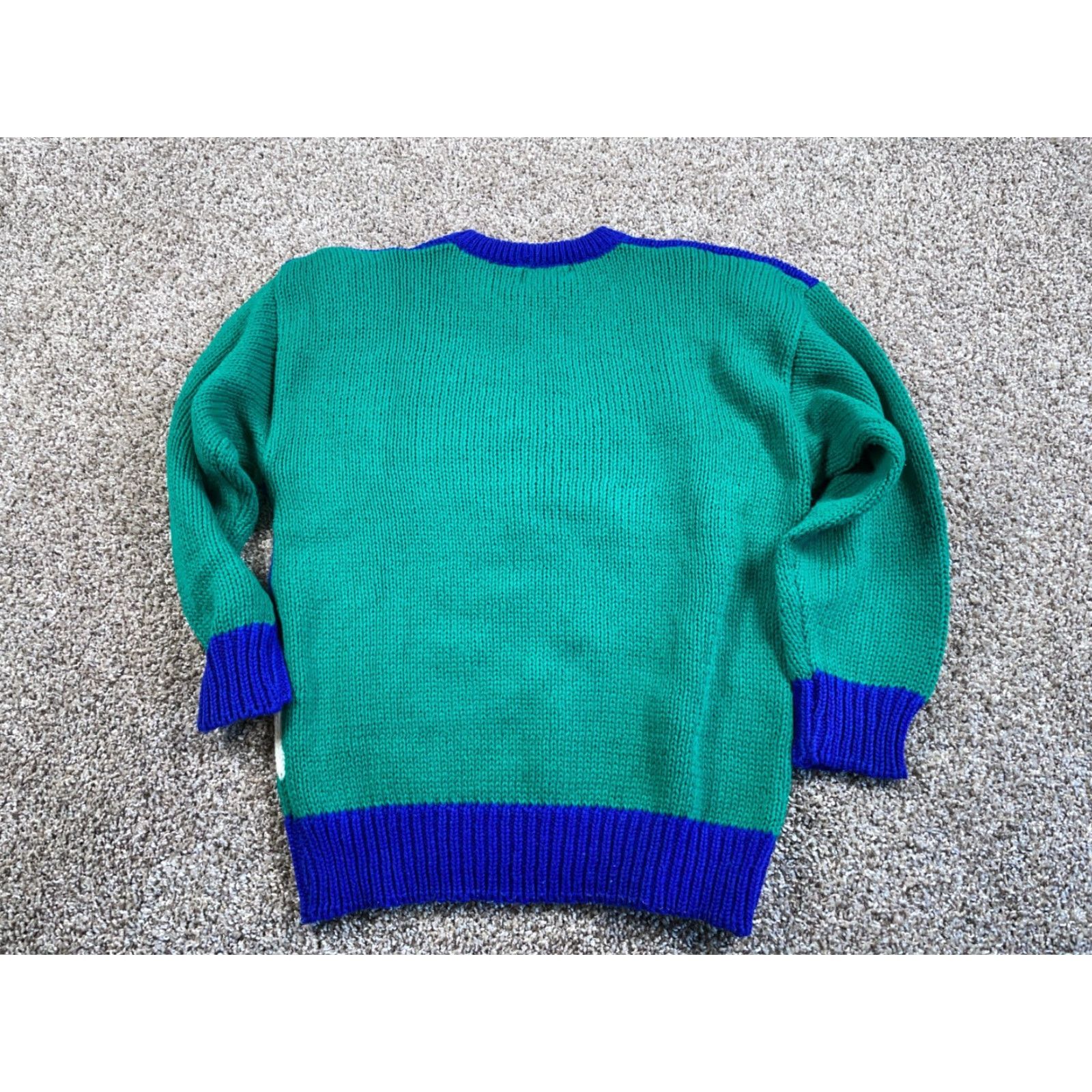 Vintage VINTAGE Adell Barre Christmas Skiing Elves Sweater Women's Large Ugly Holiday Knit Size L / US 10 / IT 46 - 2 Thumbnail