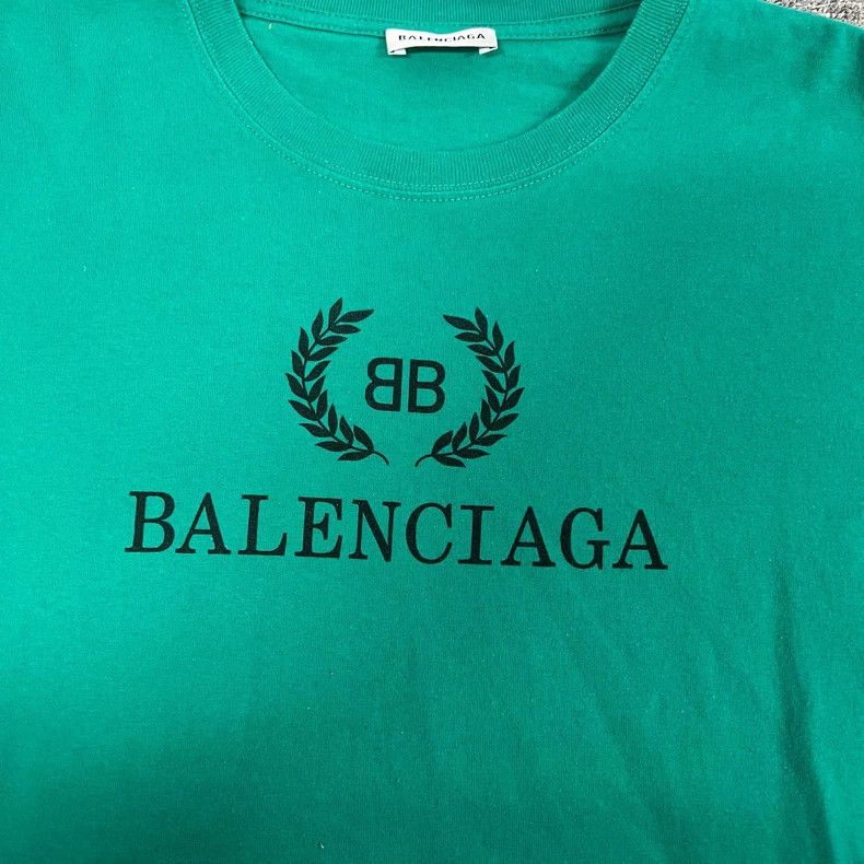 Balenciaga Balenciaga Wheat ear short sleeve T-shirt 2502-Nextarrow Size US M / EU 48-50 / 2 - 4 Thumbnail