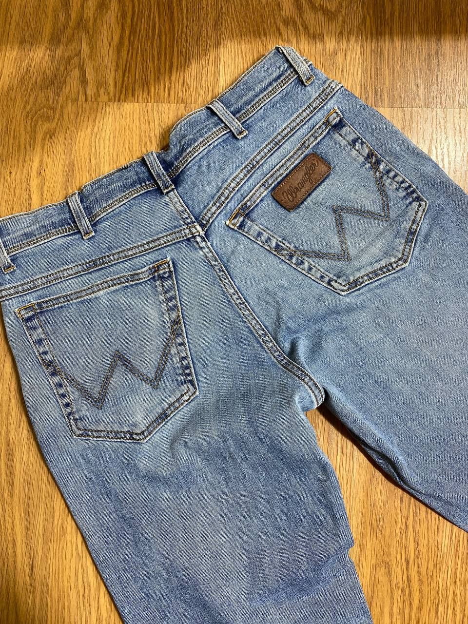 Wrangler VINTAGE FADED WRANGLER BLUE DENIM SKATER JEANS 34x30 Size US 34 / EU 50 - 24 Thumbnail