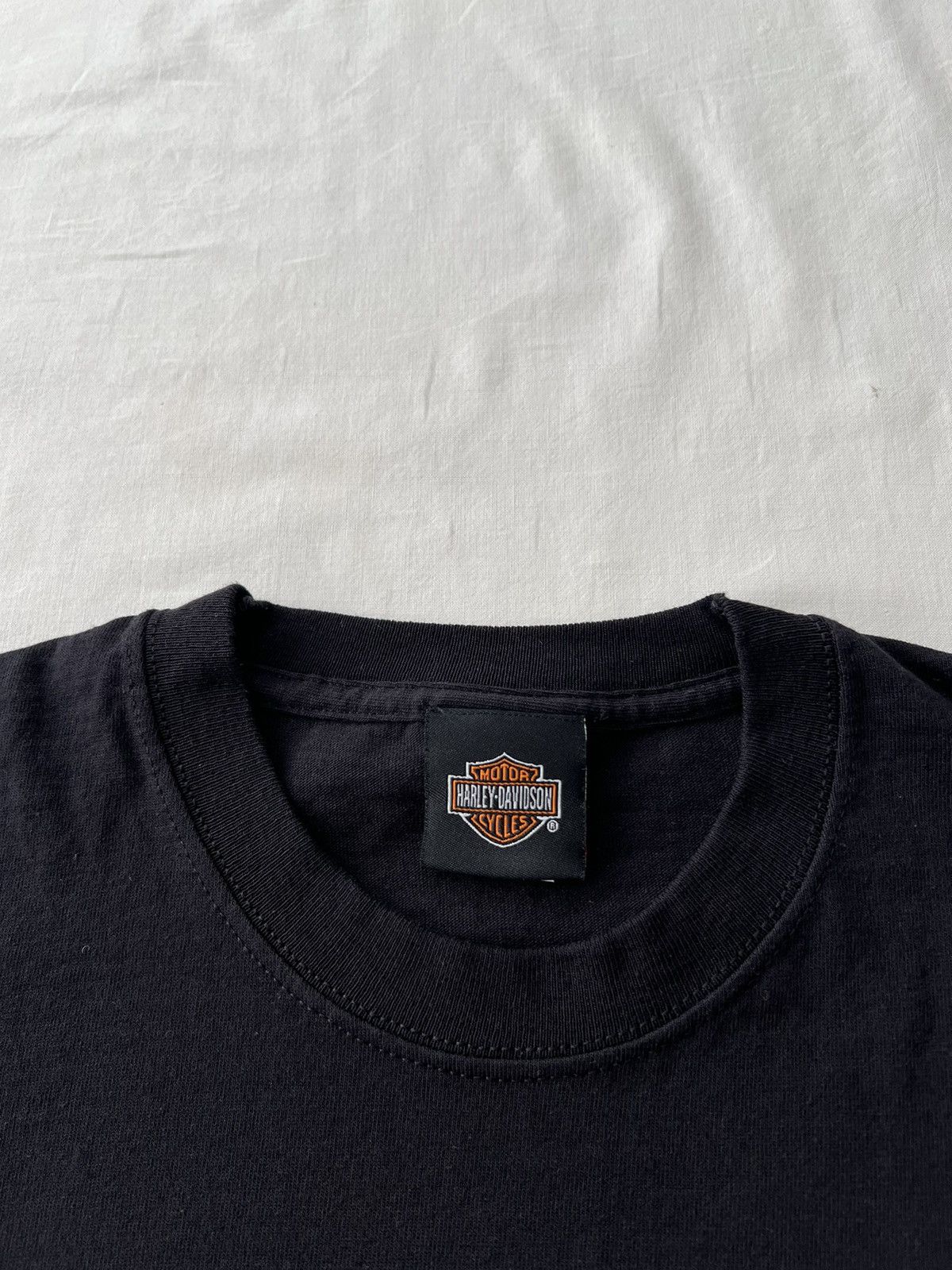 Harley Davidson Vintage 2000s Harley Davidson Racing Motorcycle T-shirt Size US M / EU 48-50 / 2 - 8 Thumbnail