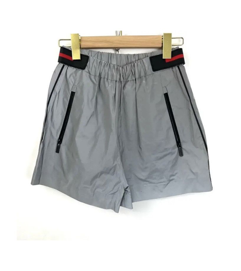 Prada Prada Gray nylon Velcro shorts reflective Size US 38 / EU 54 - 1 Thumbnail