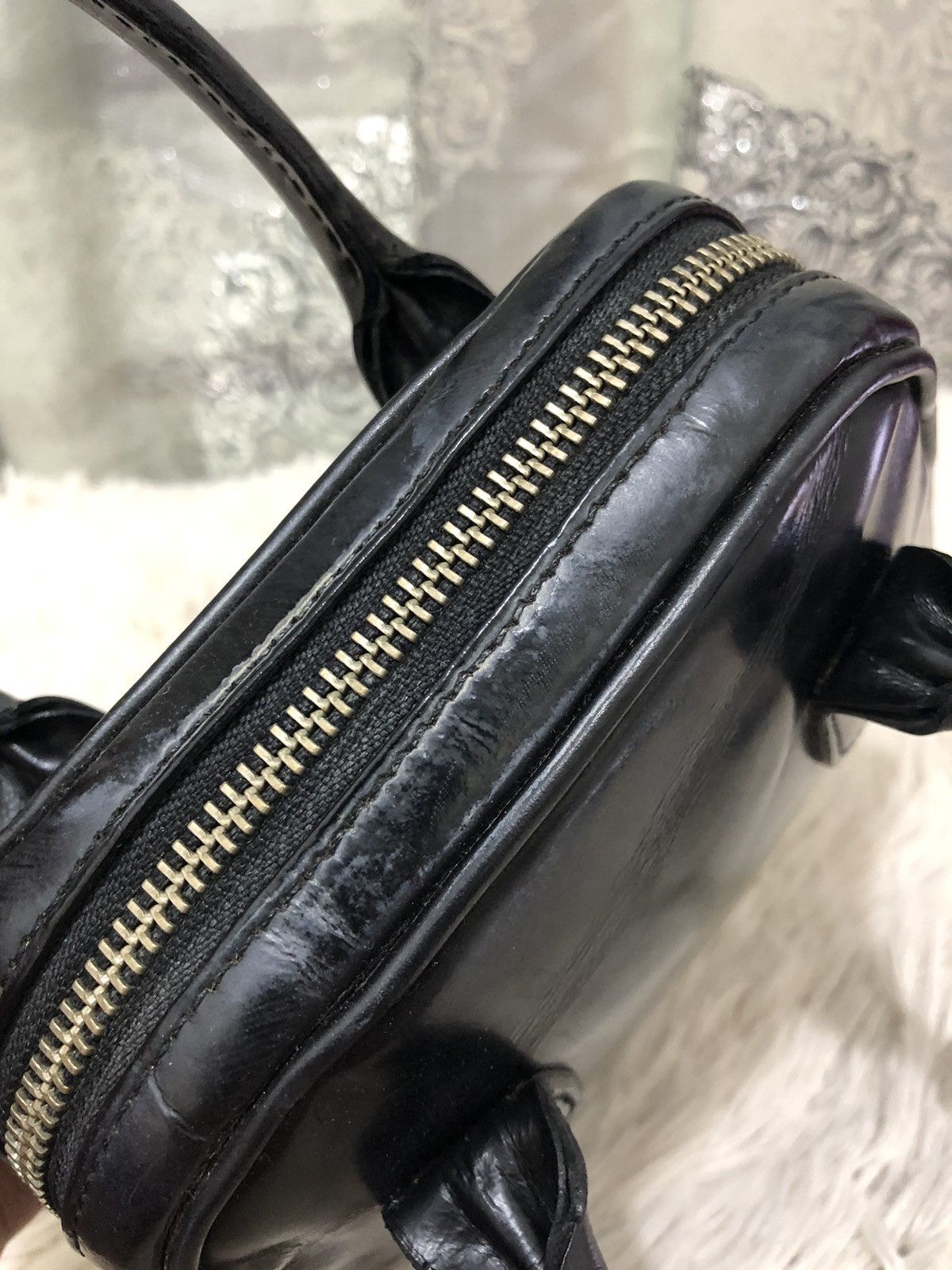 Comme des Garcons × Designer COMME des GARCONS Mini Leather Handbag Size ONE SIZE - 16 Thumbnail