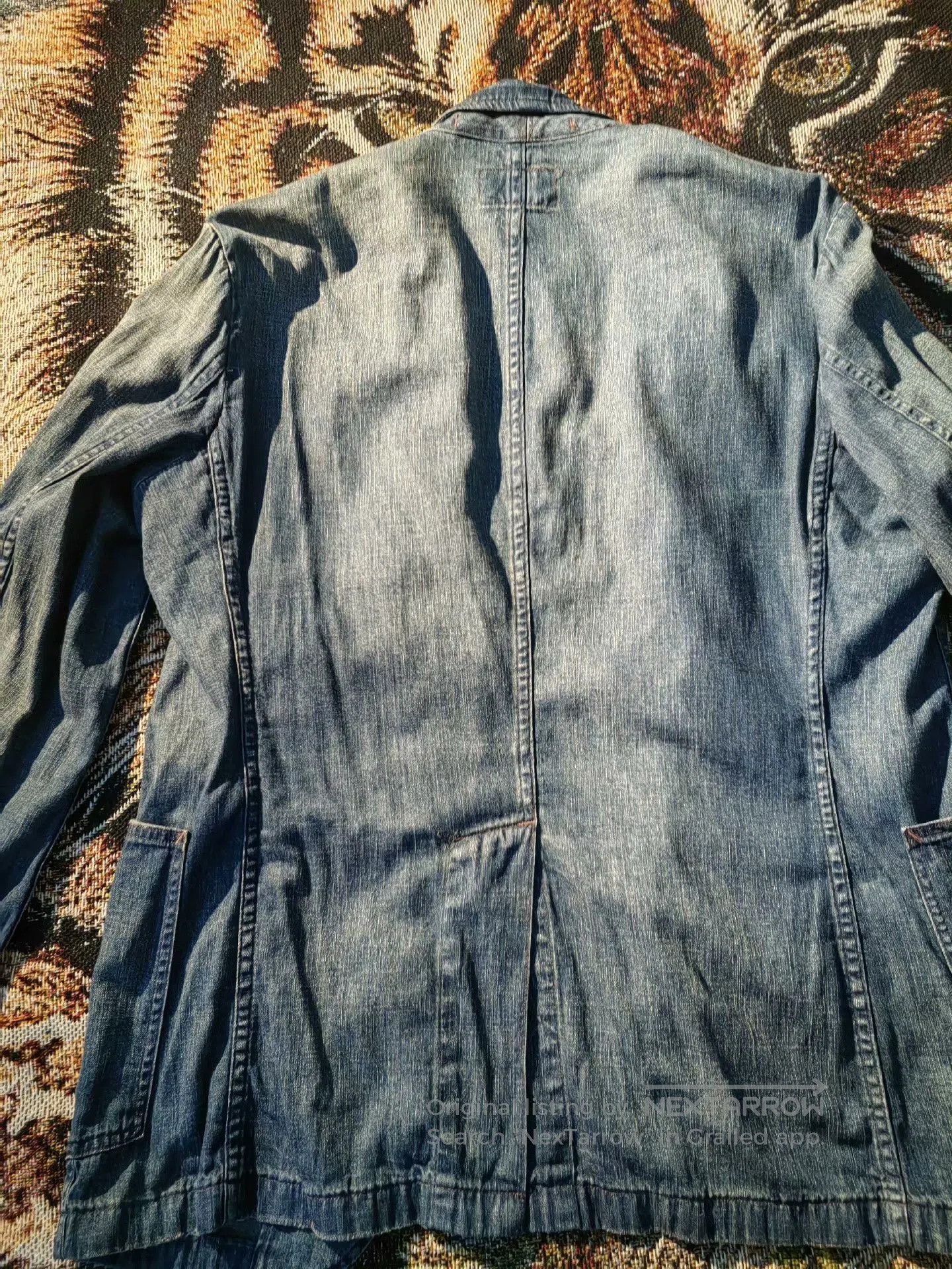 RRL Ralph Lauren Double RL RRL Washed Denim Blazer. Size US M / EU 48-50 / 2 - 7 Thumbnail